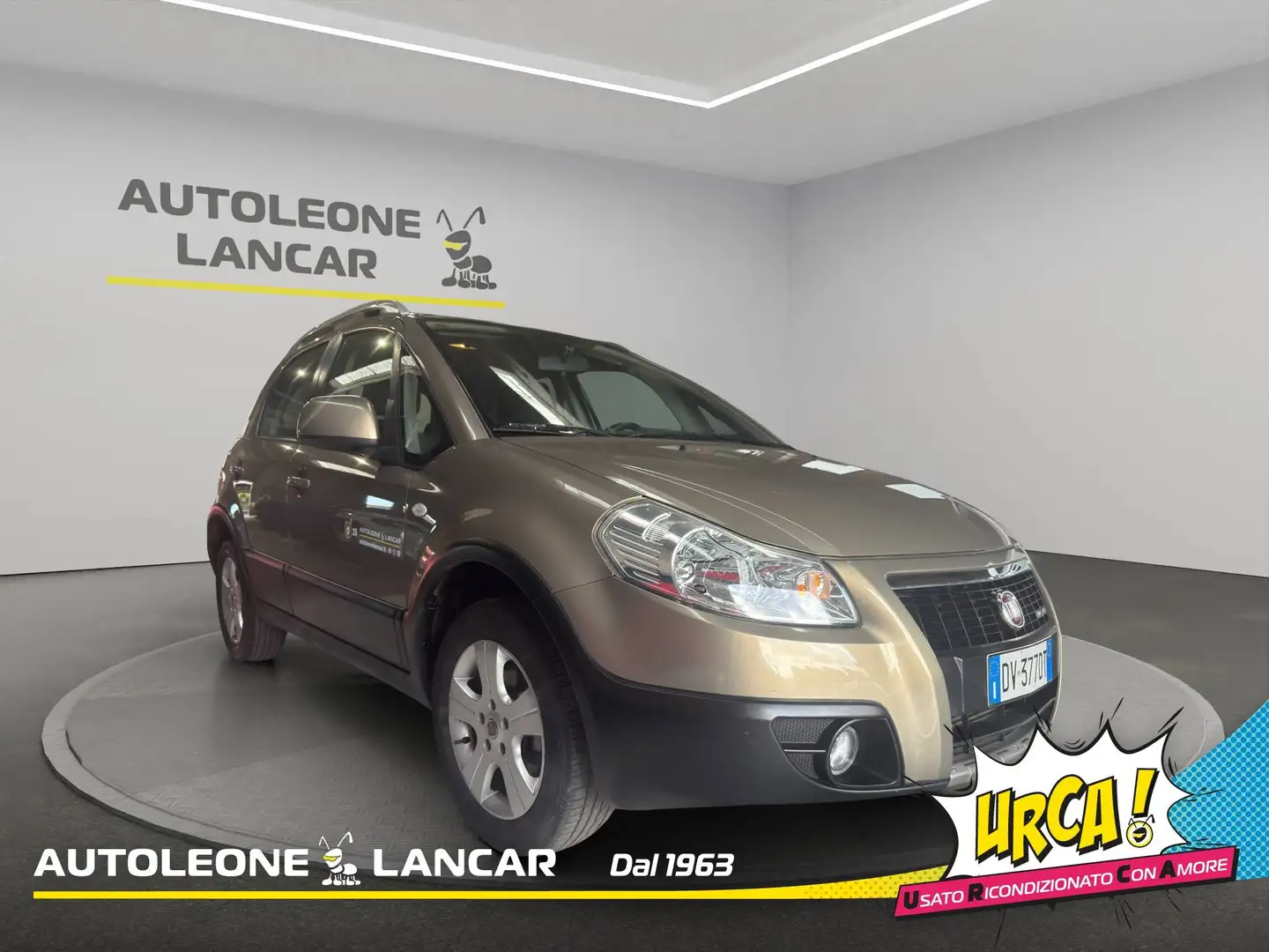 Fiat Sedici 1.9 mjt Emotion 4x4 120cv 1 PROPRIETARIO Beige - 1