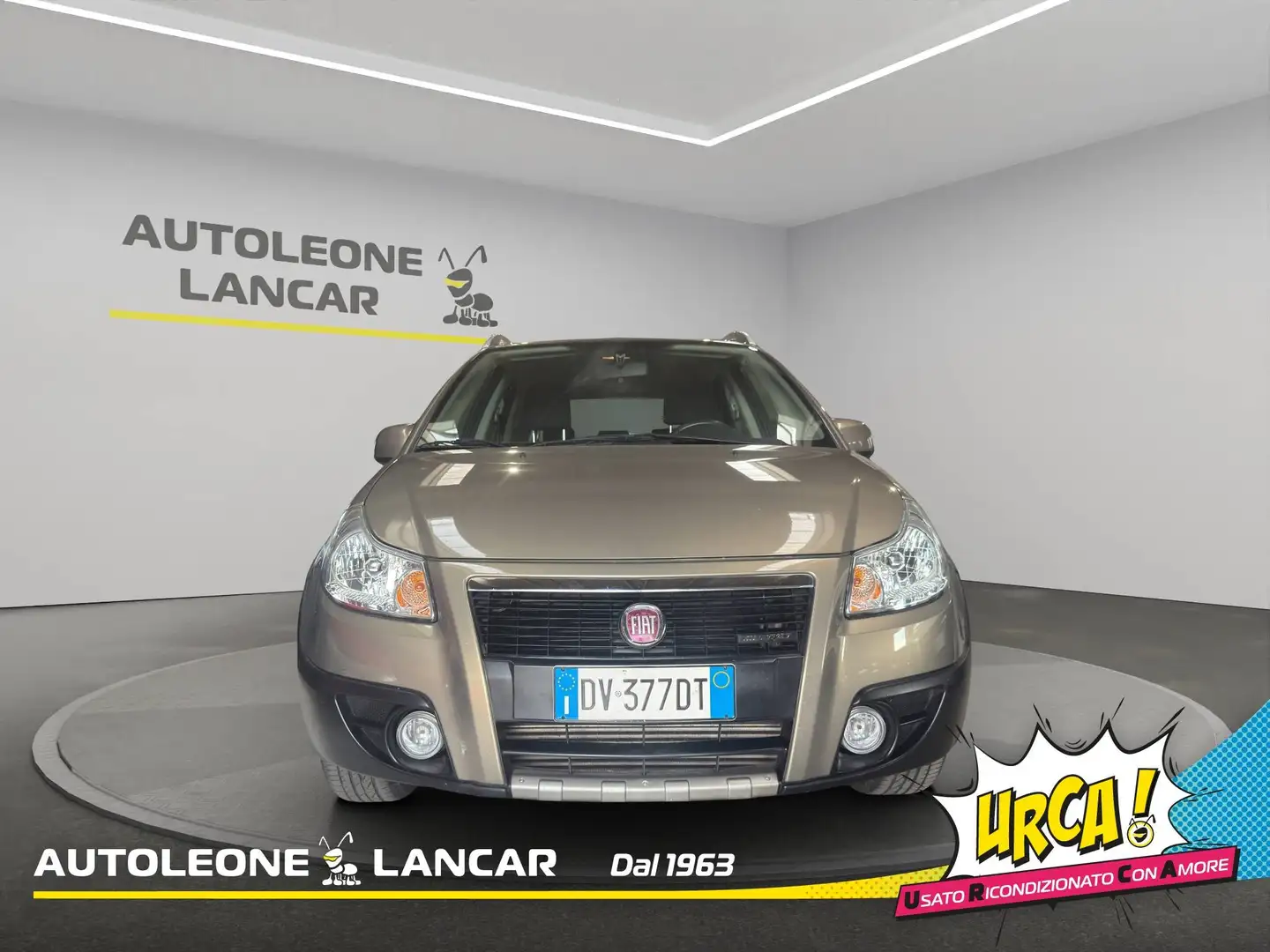 Fiat Sedici 1.9 mjt Emotion 4x4 120cv 1 PROPRIETARIO Beige - 2