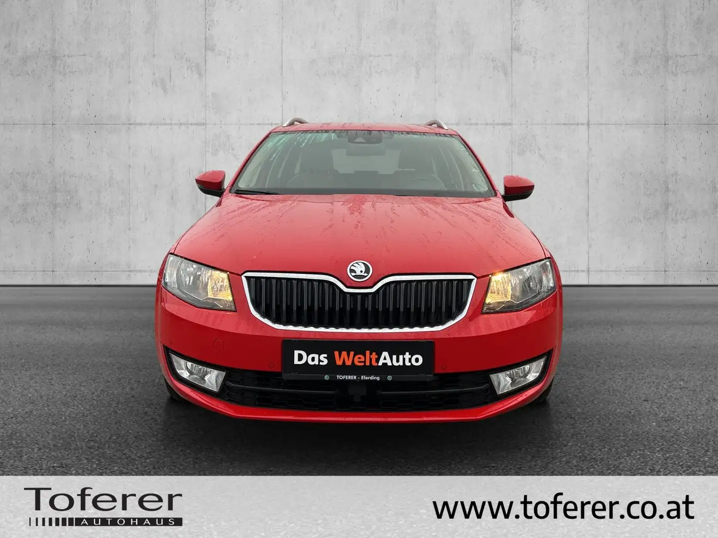 Skoda Octavia Elegance TDI Rot - 2