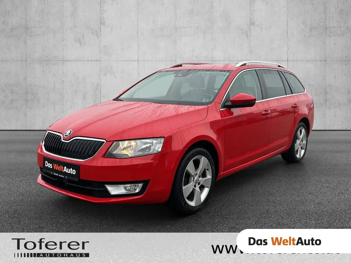 Skoda Octavia Elegance TDI Rot - 1