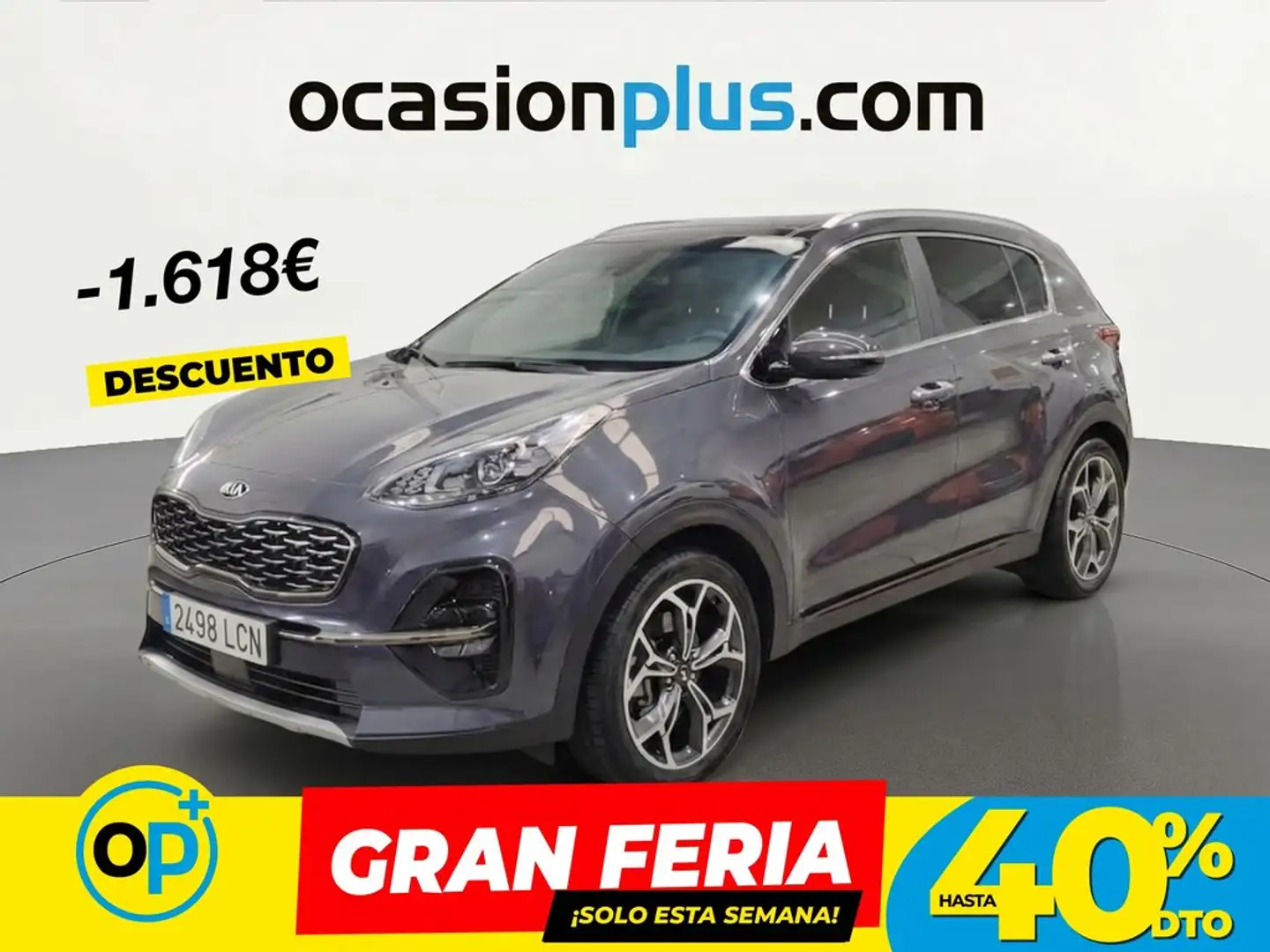 Kia Sportage 1.6 MHEV GT Line Essential Plus DCT 4x2 136 Gris - 1
