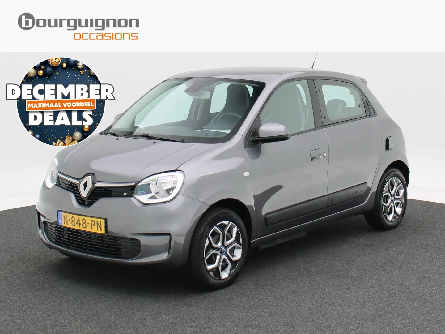 Renault Twingo Z.E. R80 Collection | Airco | Cruise Control | Car Grijs - 1