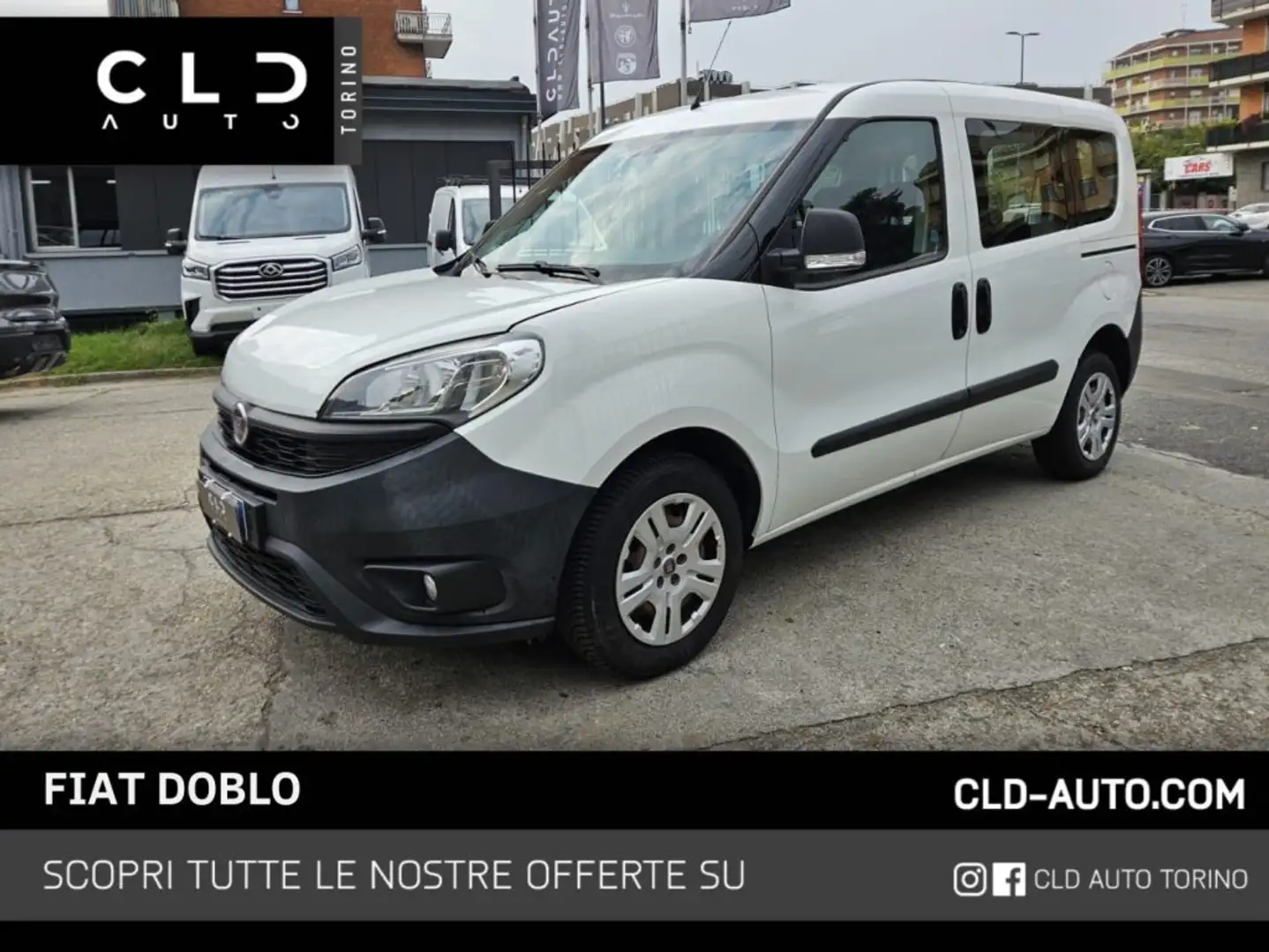 Fiat Doblo Doblò 1.3 MJT Bianco - 1