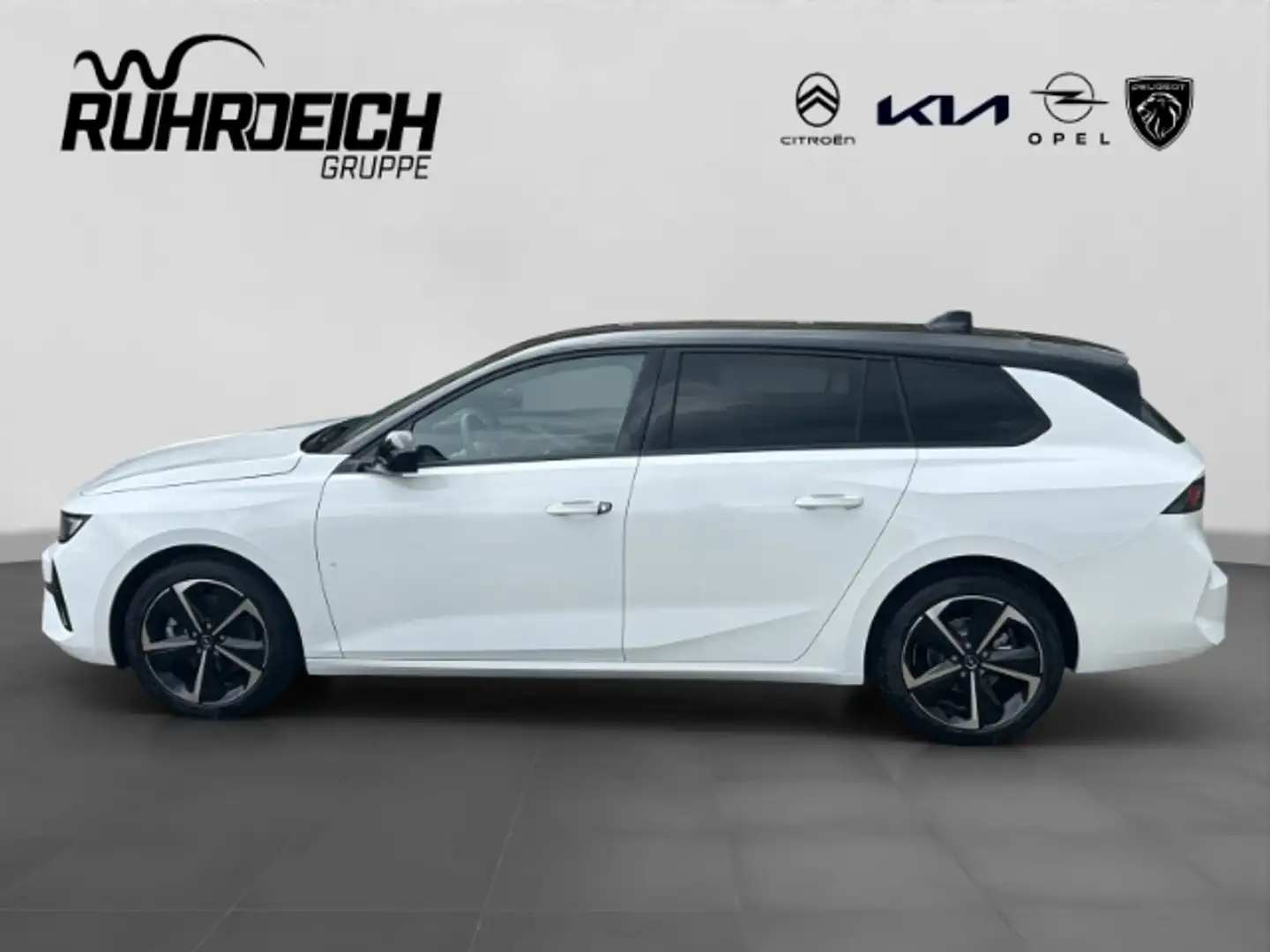 Opel Astra GS ST HUD AHK-abnehmbar El. Fondsitzverst. Navi Le Weiß - 2