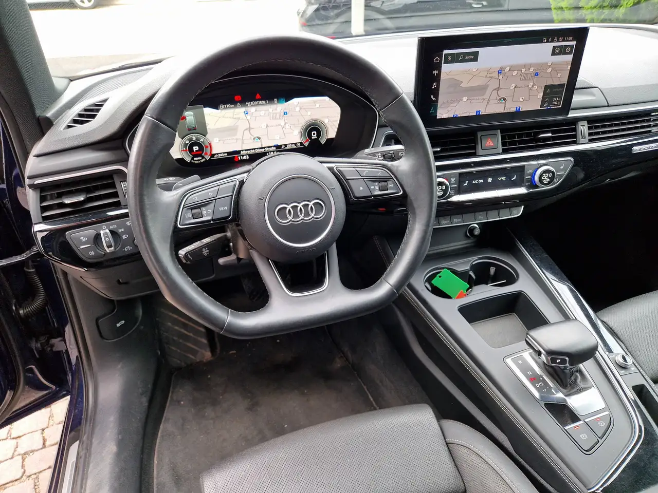Audi A4 Avant. 2.0 Mild-Hybrid 40TDI quattro S line Matrix-LED S-tronic Head-Up 19" Navi DAB Euro6d, миниатюра 10