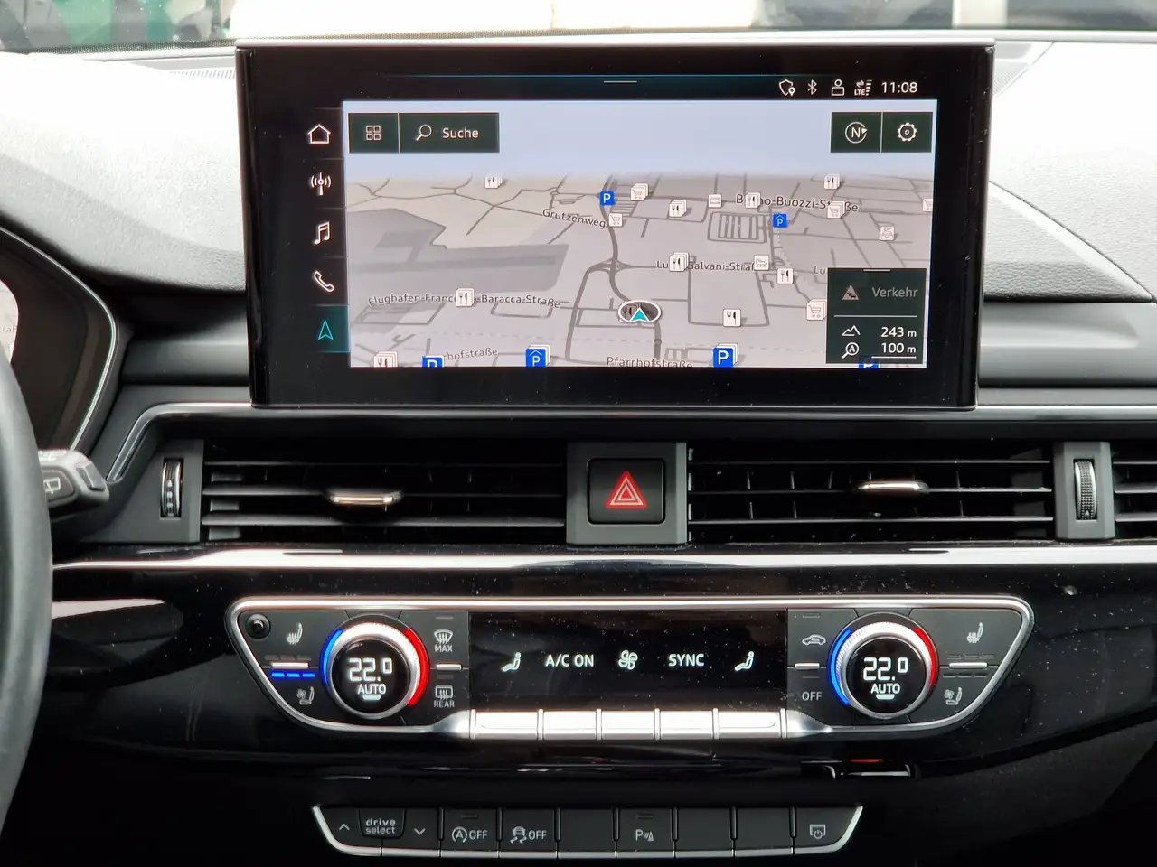 Audi A4 Avant. 2.0 Mild-Hybrid 40TDI quattro S line Matrix-LED S-tronic Head-Up 19" Navi DAB Euro6d, миниатюра 14