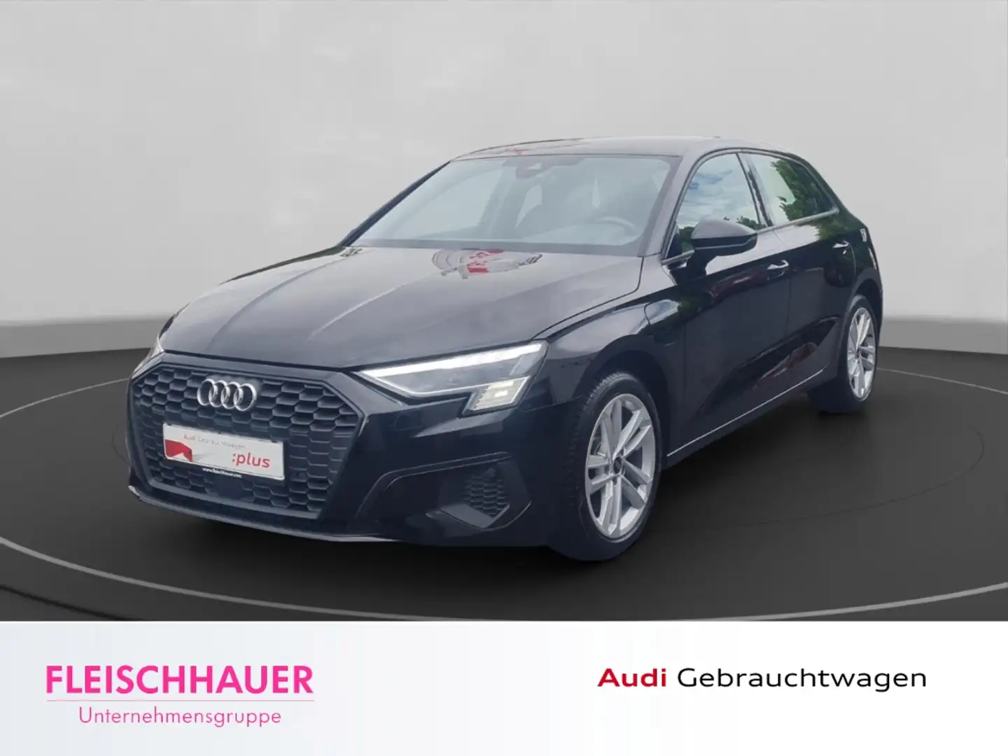 Audi A3 Sportback 40 TFSI e Navi+Matrix+ACC+CarPlay Zwart - 1