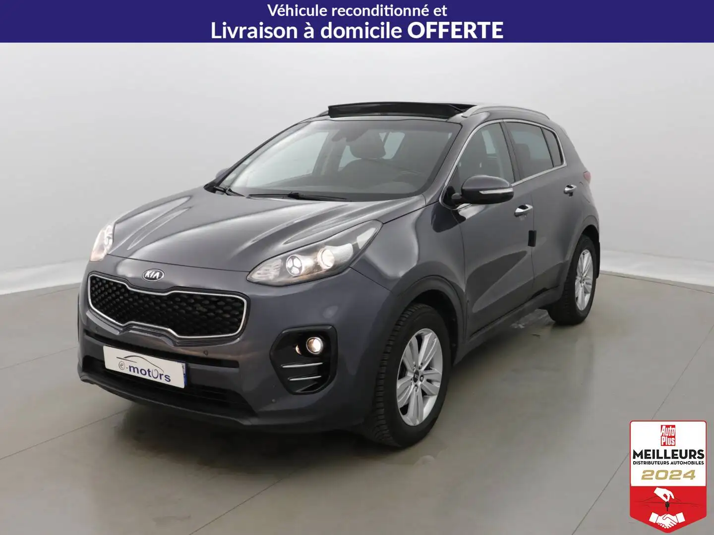 Kia Sportage 1.7 CRDi 115 ISG 4x2 - Active + Toit Gris - 1