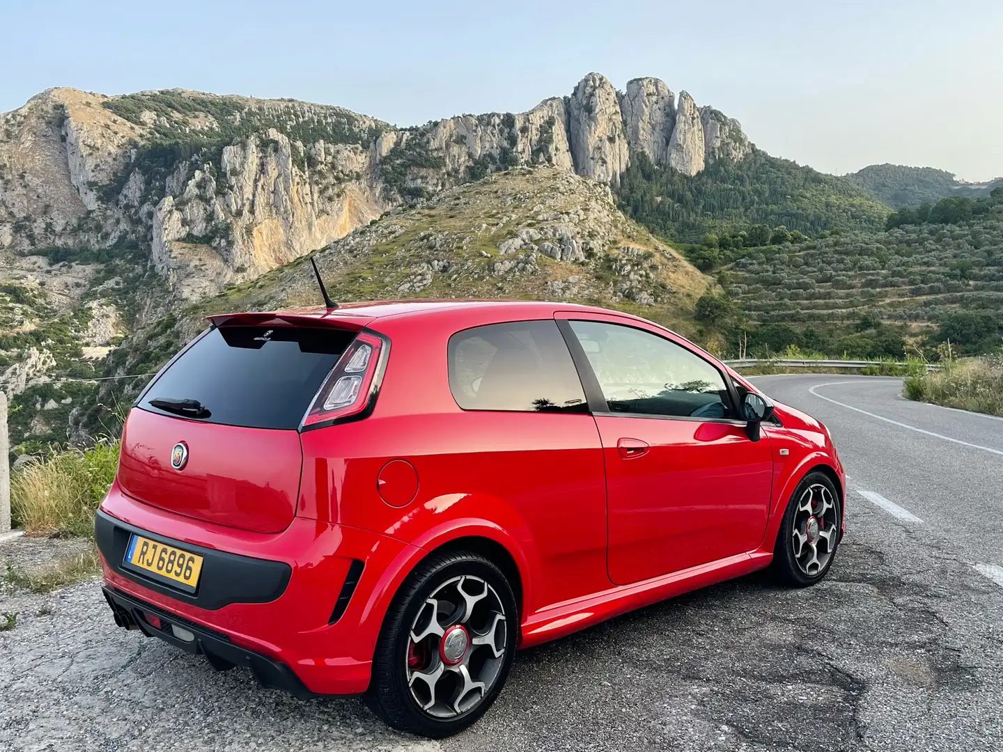 Abarth Punto EVO 1.4 16v t. m.air s&s 165cv Roşu - 2