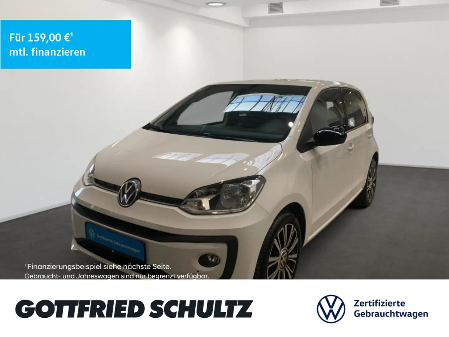 Volkswagen up! ACTIVE KAMERA EINPARKHILFE SITZHEIZUNG RADIO Blanc - 1