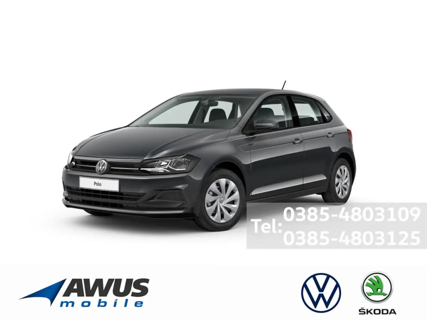 Volkswagen Polo 1.0 Comfortline Grau - 1