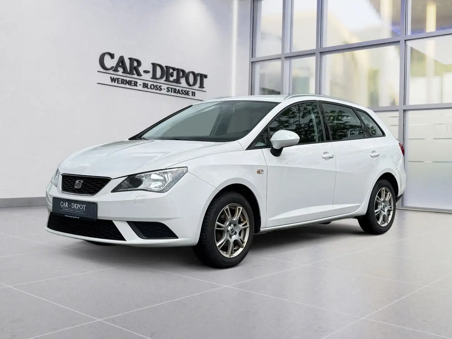 SEAT Ibiza ST Style Viva*KLIMAAUT.*PDC*SHZ*AHK*TEMP.* Wit - 1