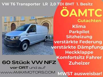 T6 Kastenwagen LR Heckklappe 2,0 TDI Klima, Par...