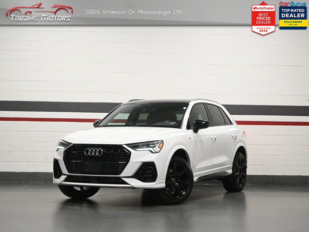 2024 Audi Q3 Progressiv No Accident S-Line Ambient Lighting Pa