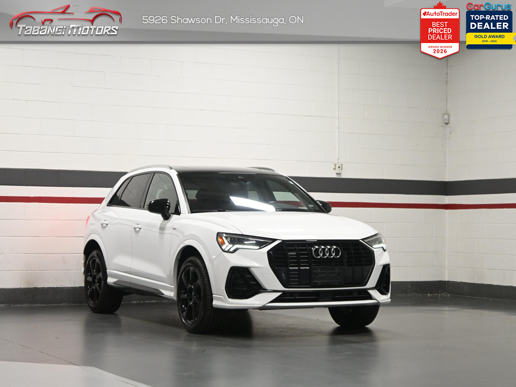 2024 Audi Q3 Progressiv No Accident S-Line Ambient Lighting Pa