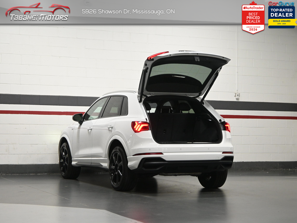 2024 Audi Q3 Progressiv No Accident S-Line Ambient Lighting Pa