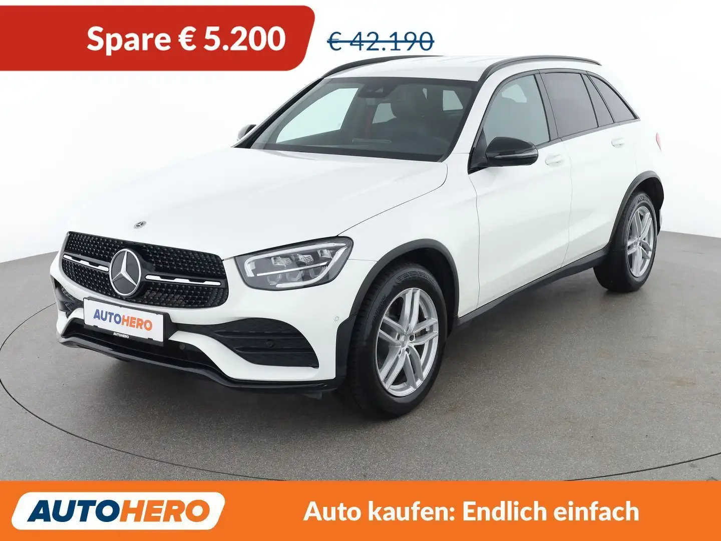 Mercedes-Benz GLC 220 GLC 220 d 4Matic AMG Line Weiß - 1