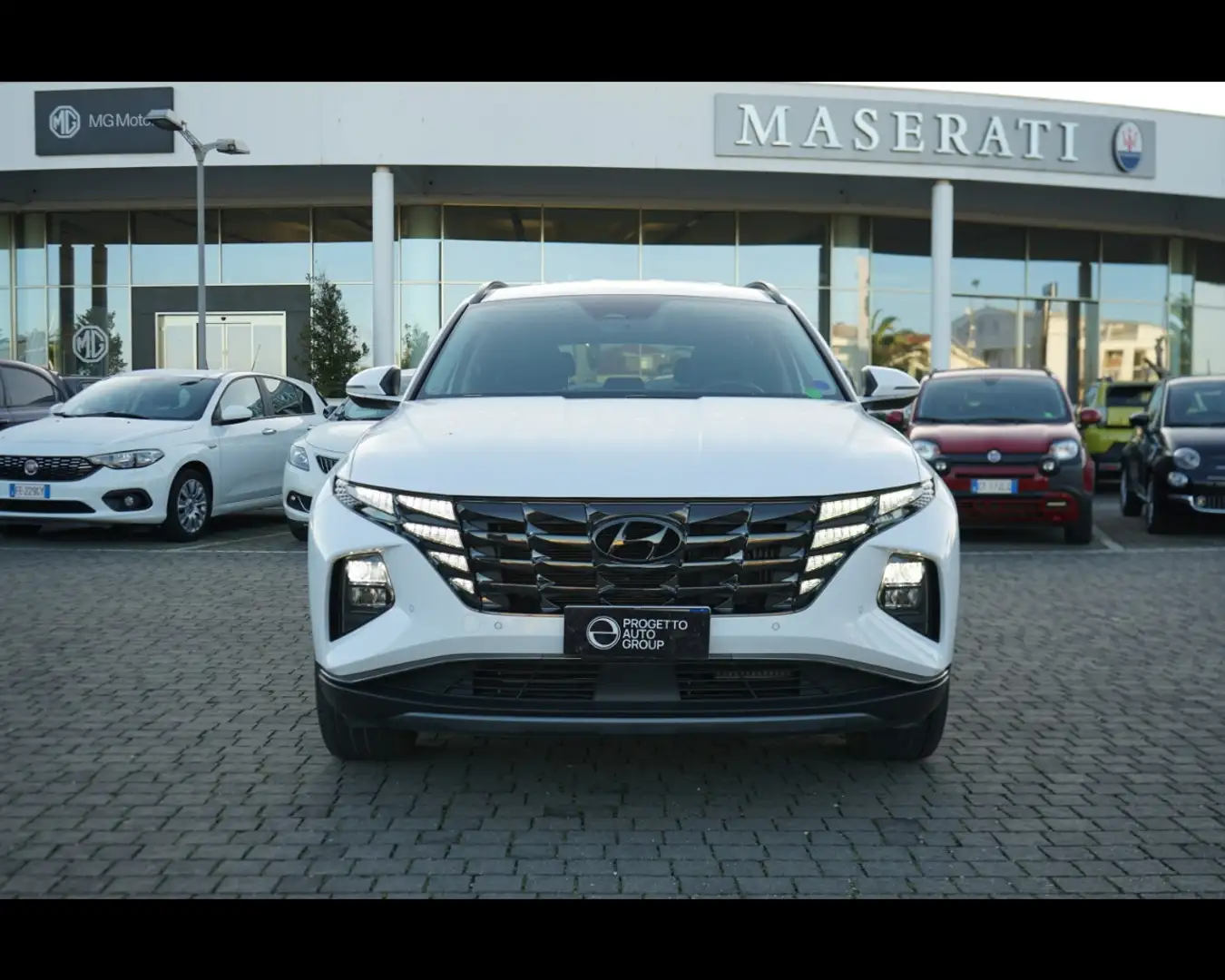 Hyundai TUCSON 1.6 HEV aut.Exellence Blanc - 2