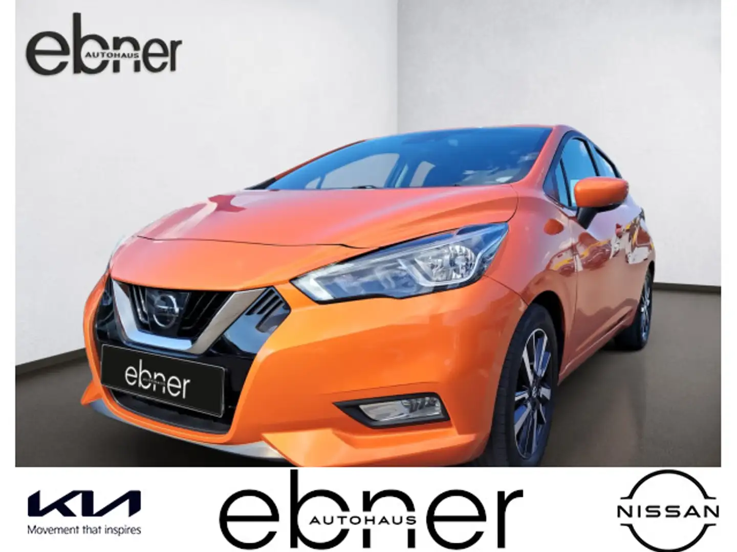 Nissan Micra 1.0 N-Way | Kamera | Navi | Tempomat | Alu Oranje - 1
