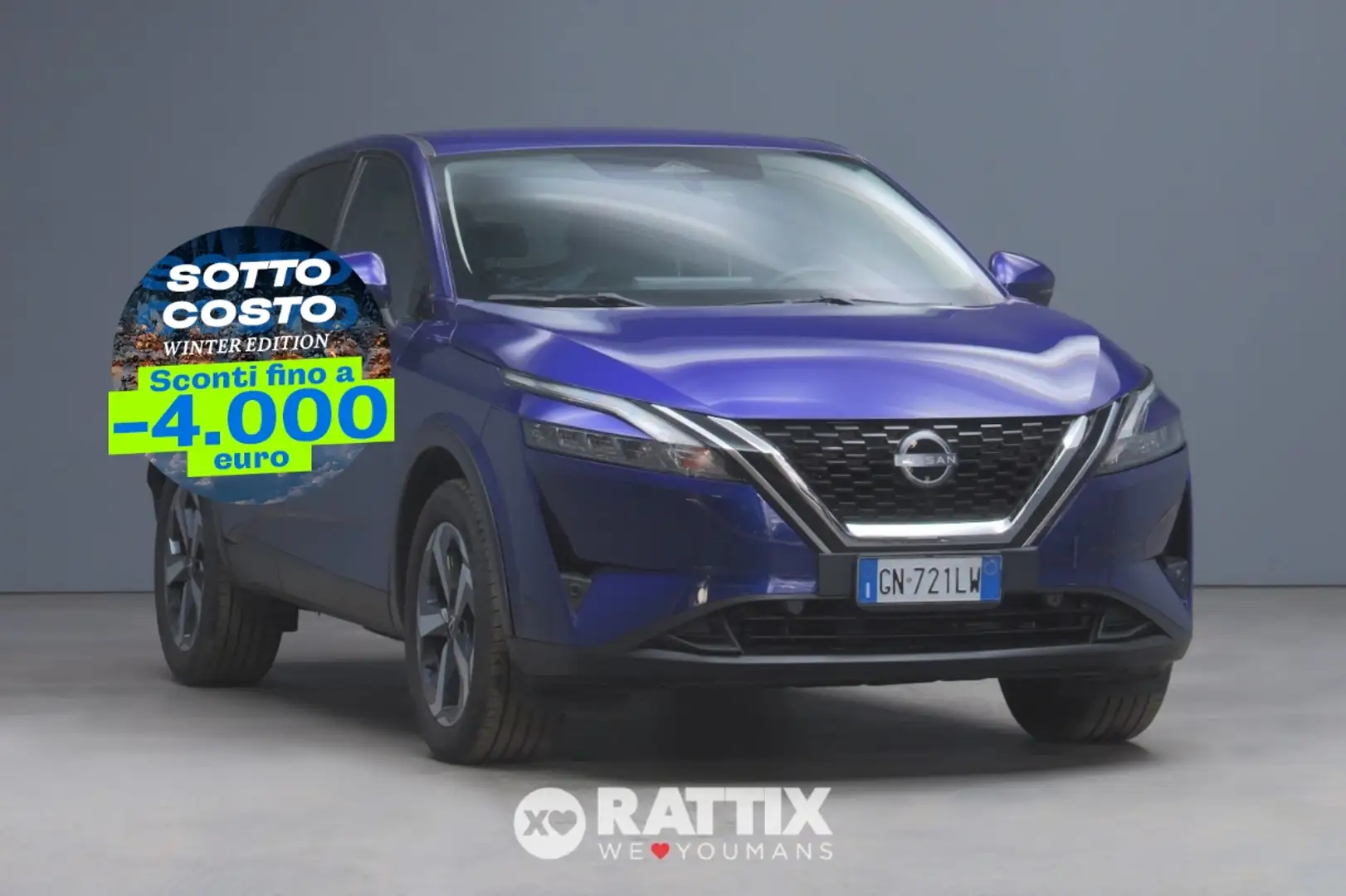Nissan Qashqai 1.3 Mhev 158CV N-Connecta Xtronic Blu/Azzurro - 1
