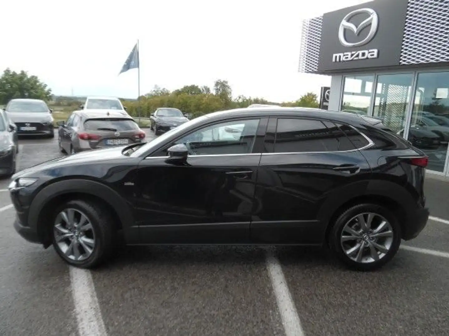 Mazda CX-30 e-SKYACTIV-G M-Hybrid Exclusive-Line A Schwarz - 2