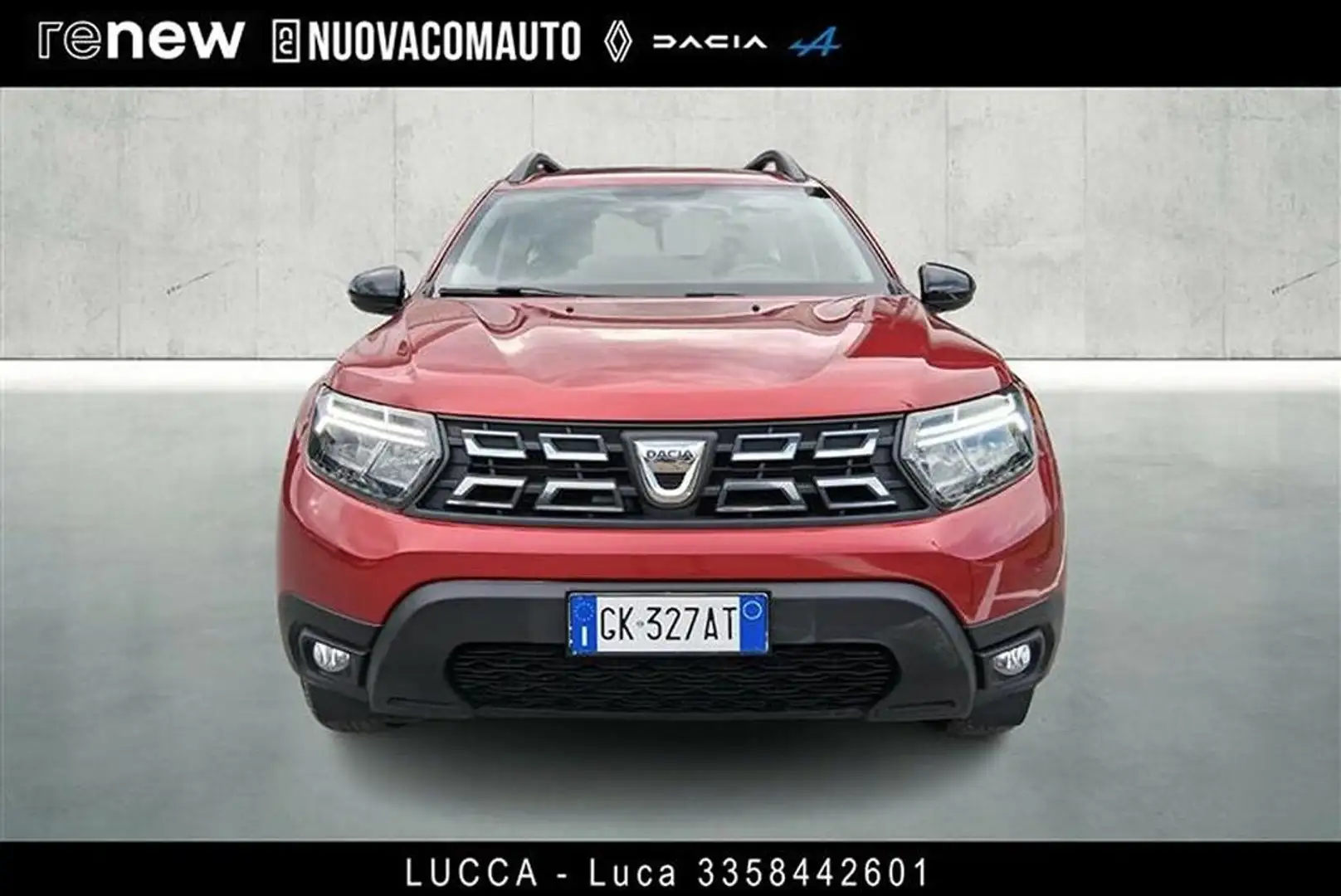 Dacia Duster 1.5 blue dci Comfort 4x2 115cv Rosso - 2