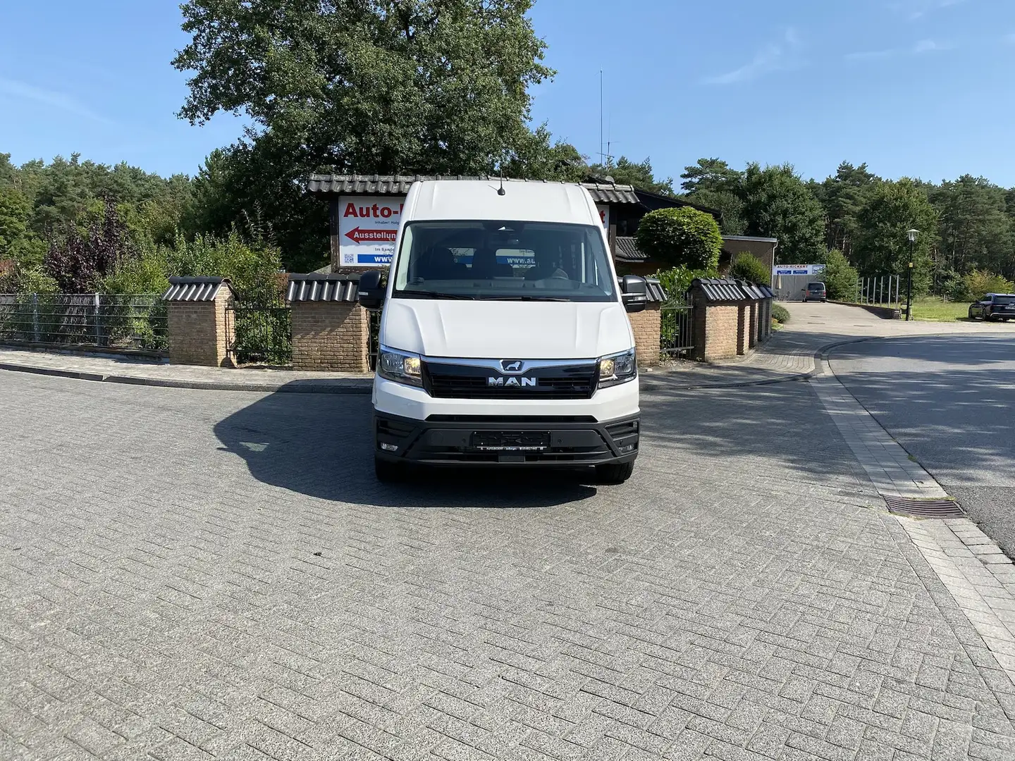 Volkswagen Crafter /TGE 3.140 MR Hoch, Automatik, Systemboden, 6 Einz Blanc - 2