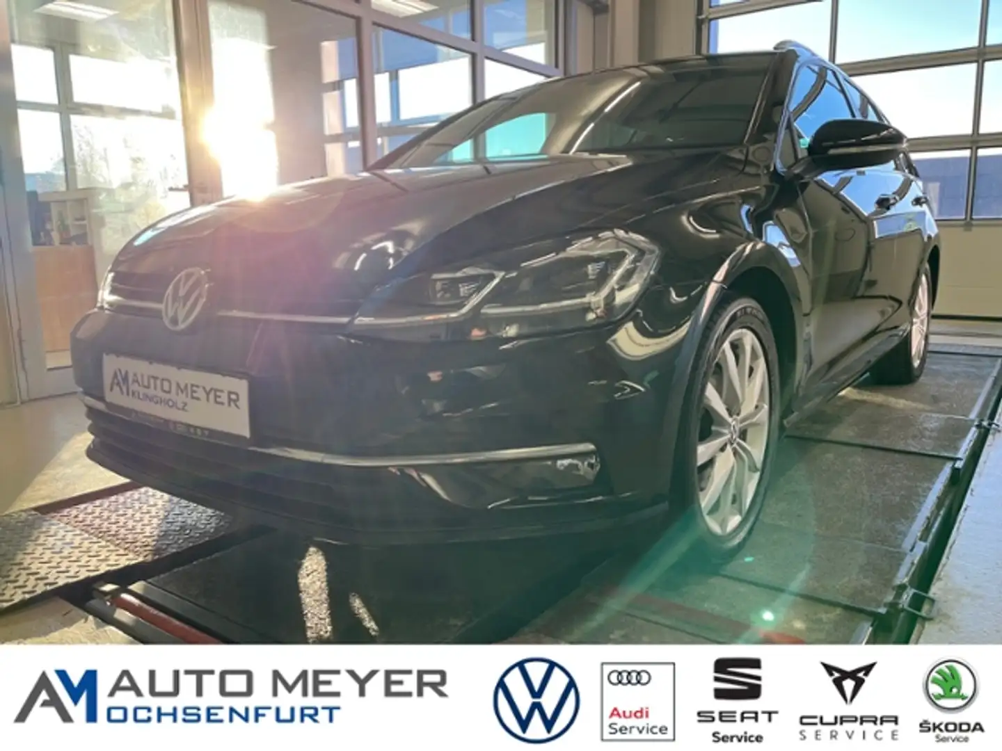 Volkswagen Golf Variant Highline 1.5 TSI DSG Navi ACC LED Negro - 1