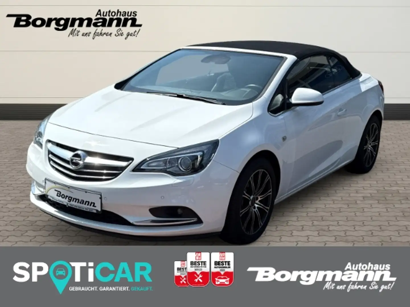 Opel Cascada ecoFlex 1.4 Turbo Innovation El. Verdeck Navi Bi-X Wit - 1