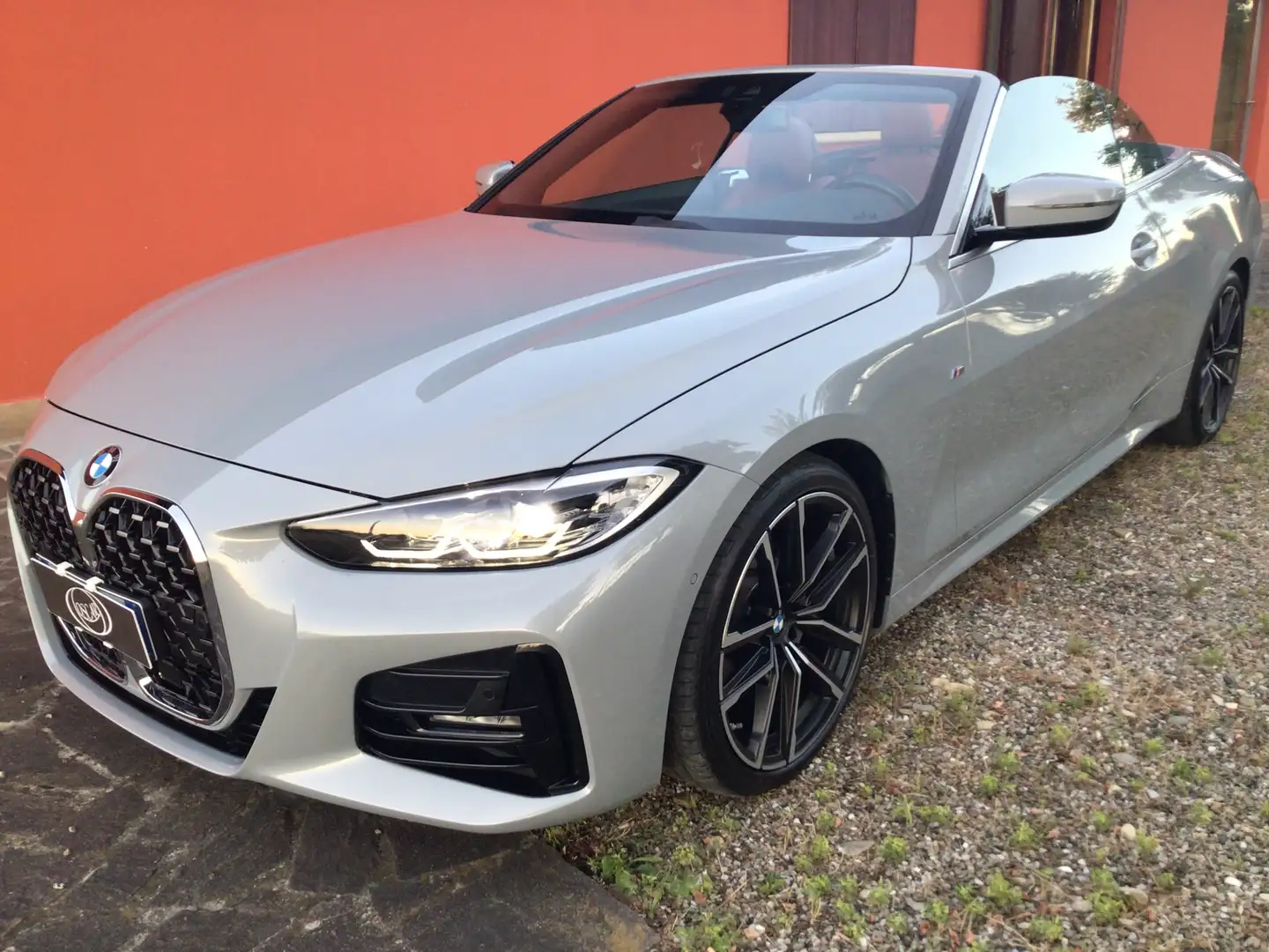 BMW 420 420d Cabrio mhev48V Msport UNIPROPRIETARIO UFF ITA Gris - 2