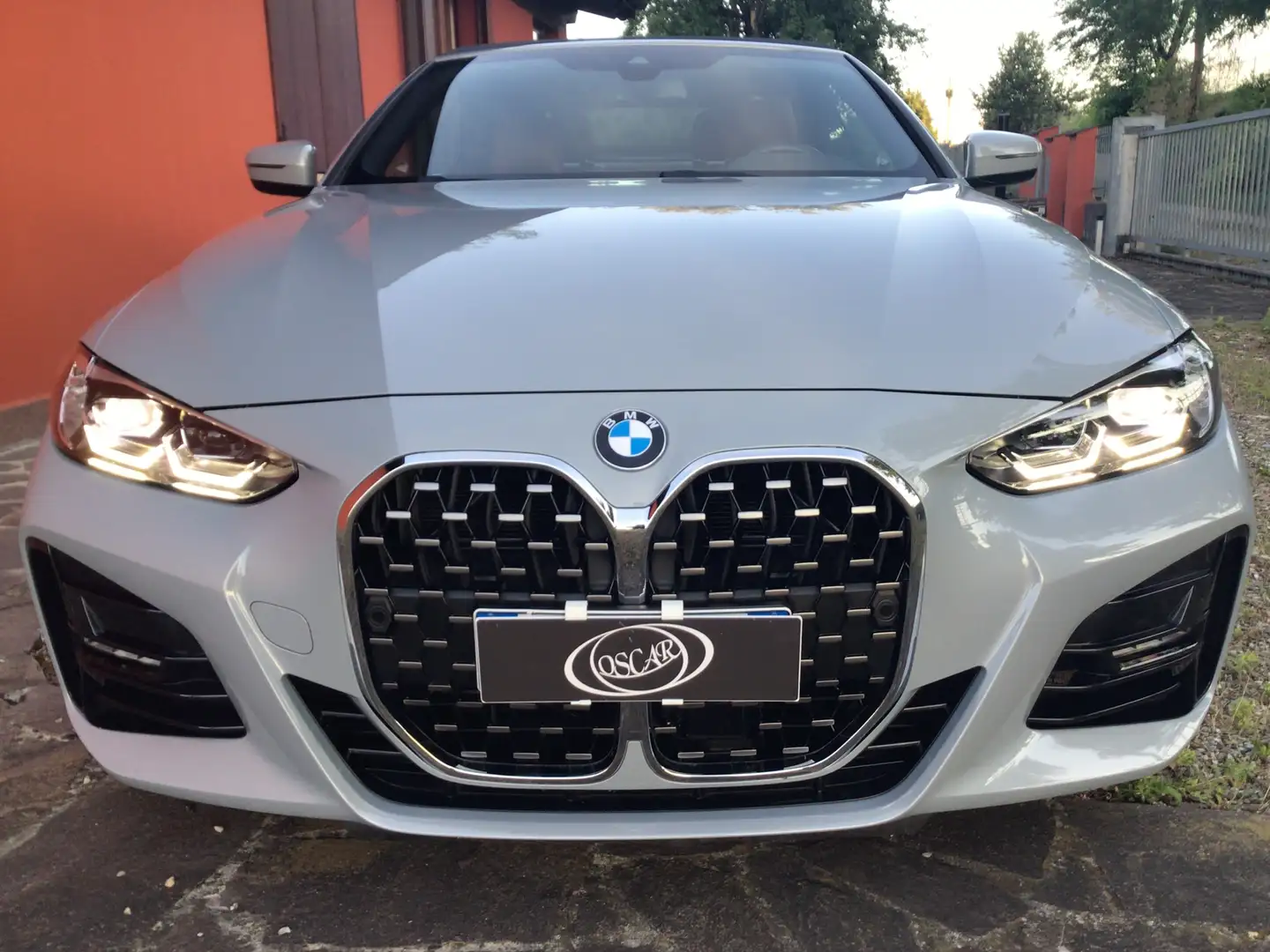 BMW 420 420d Cabrio mhev48V Msport UNIPROPRIETARIO UFF ITA Gris - 1