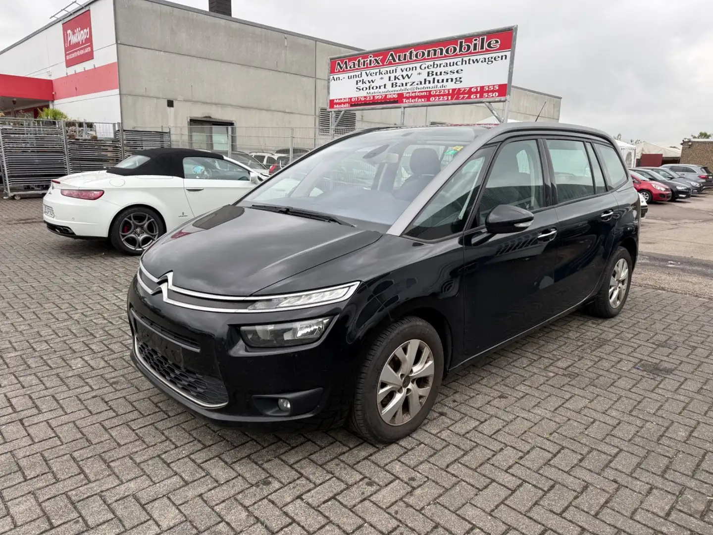 Citroen C4 Picasso e-HDi 115 Exclusive,7Sitzer,Navi,Eur6 Schwarz - 1