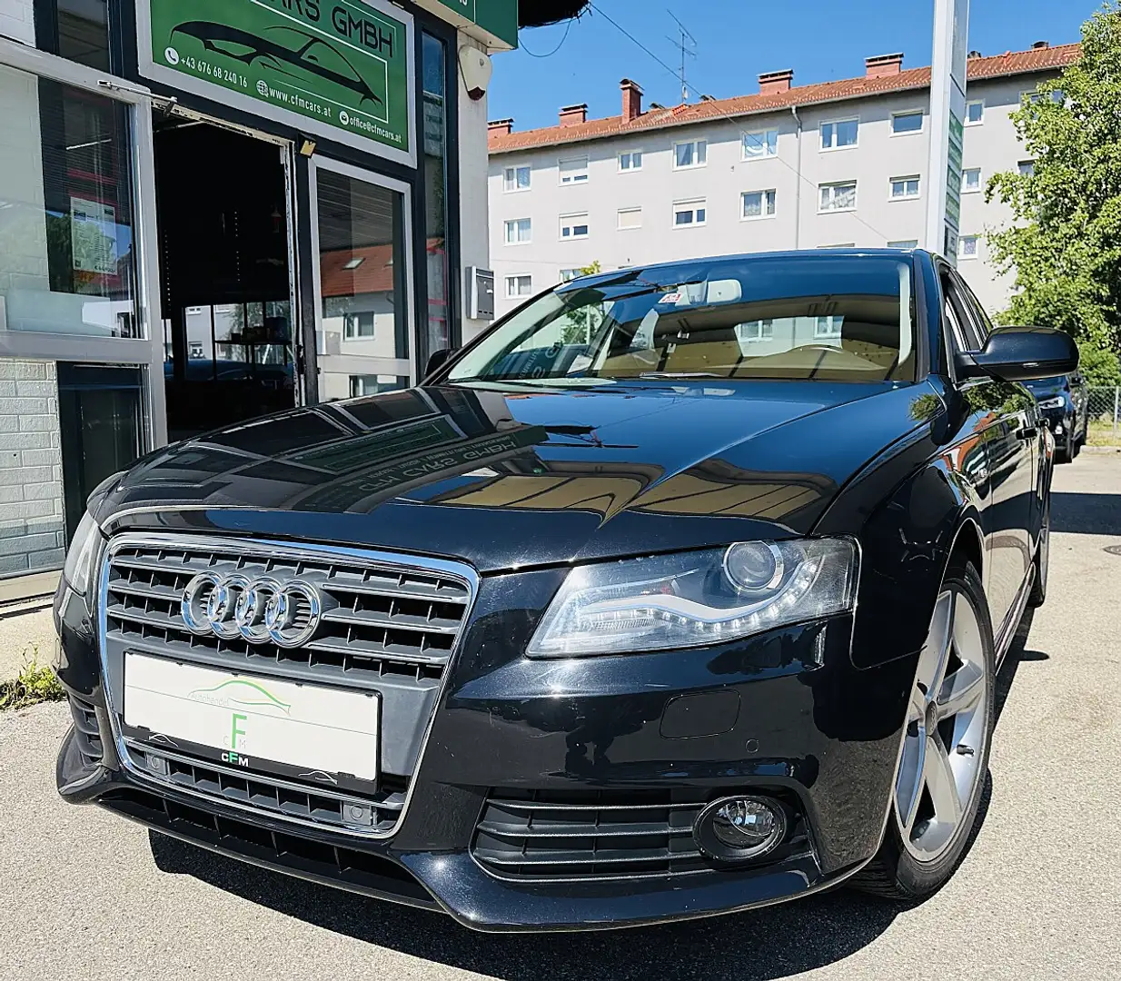 Audi A4 2,0 TDI DPF Schwarz - 1