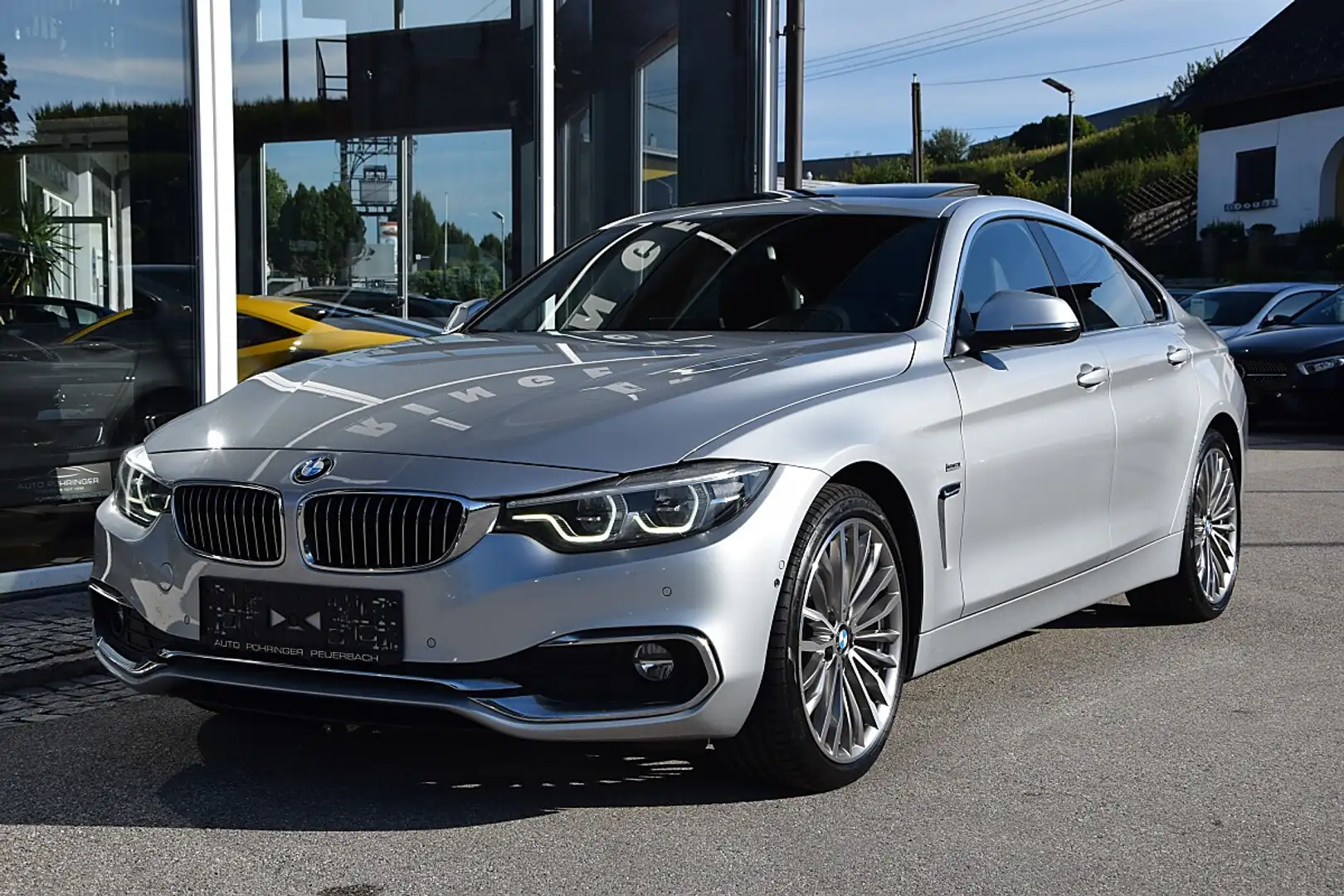 BMW 420 d Gran Coupe xDrive Luxury Line*360°* Silber - 2