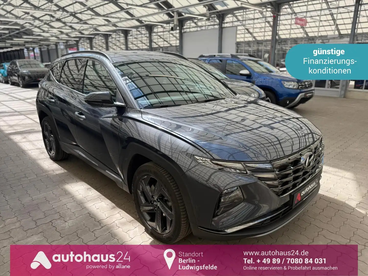 Hyundai TUCSON 1.6 T-GDI  Advantage|ACC|LED|Kamera Schwarz - 1