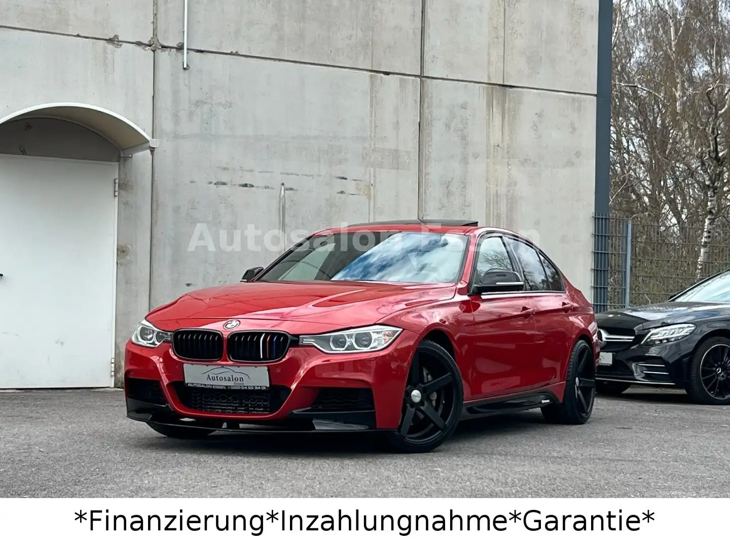 BMW 335 i M Performance*Head up*H&K*360*SHZ*19 Zoll* Červená - 1