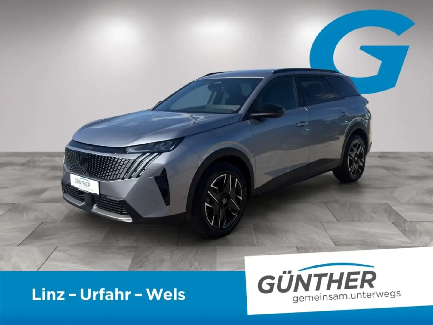 Peugeot 5008 ALLURE Hybrid 145 e-DCS6 Grau - 1