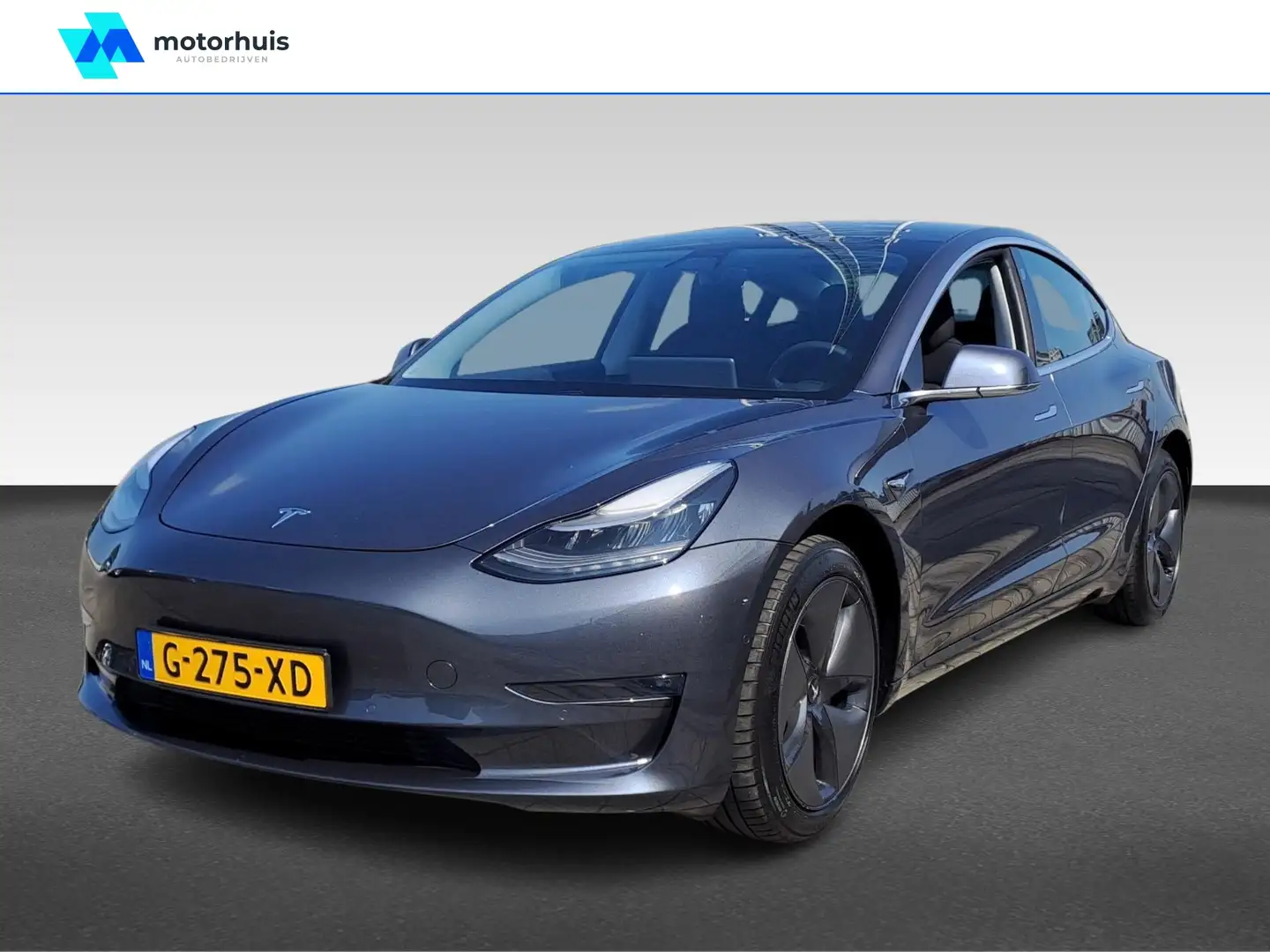 Tesla Model 3 Long-Range AWD Grijs - 1