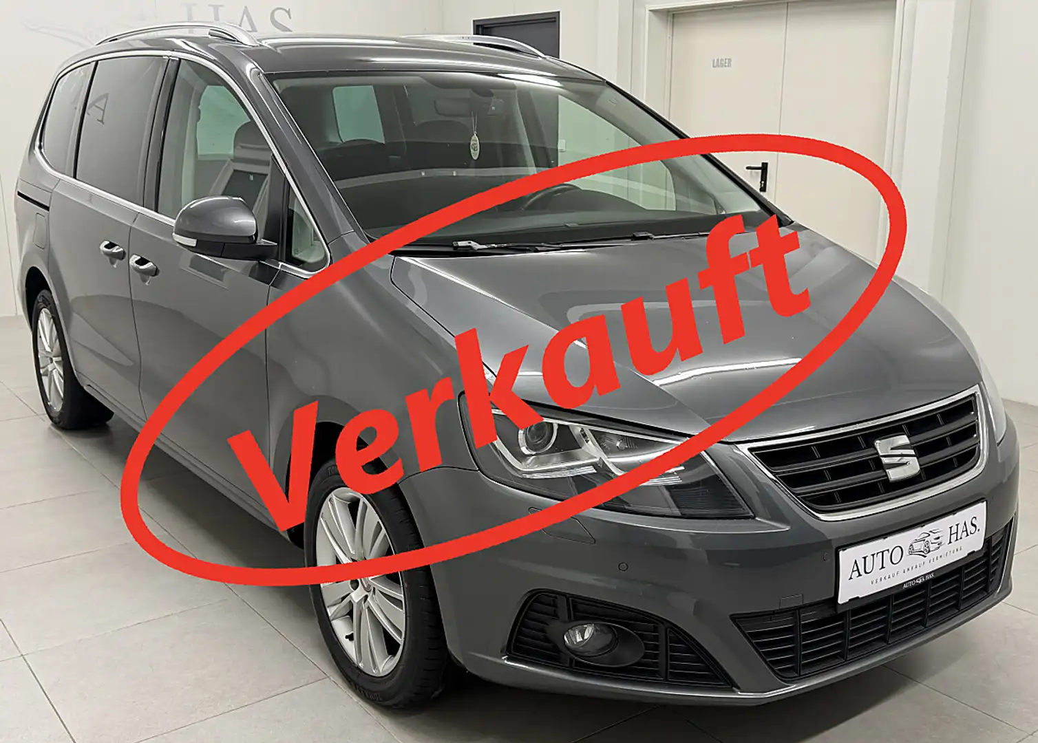 SEAT Alhambra Executive 2,0 TDI*7-Sitzer*Xenon*8Fach* Gris - 1