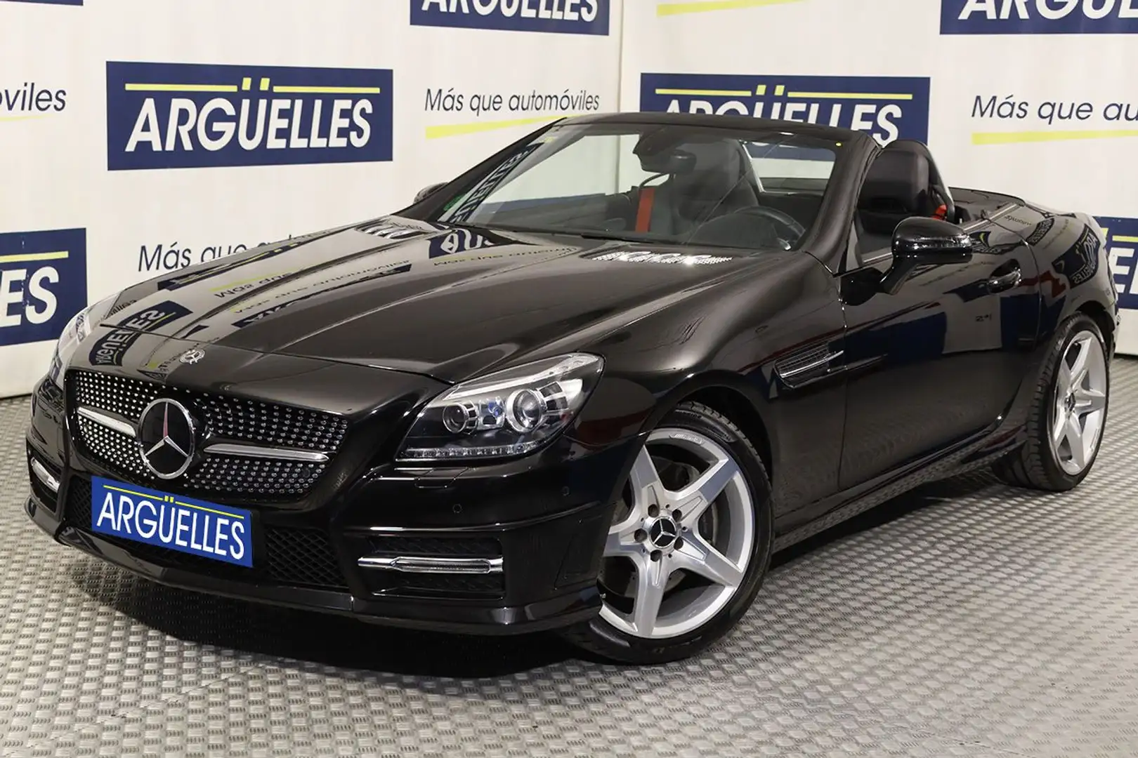 Mercedes-Benz SLK 350 BlueEfficiency 305cv Negro - 1