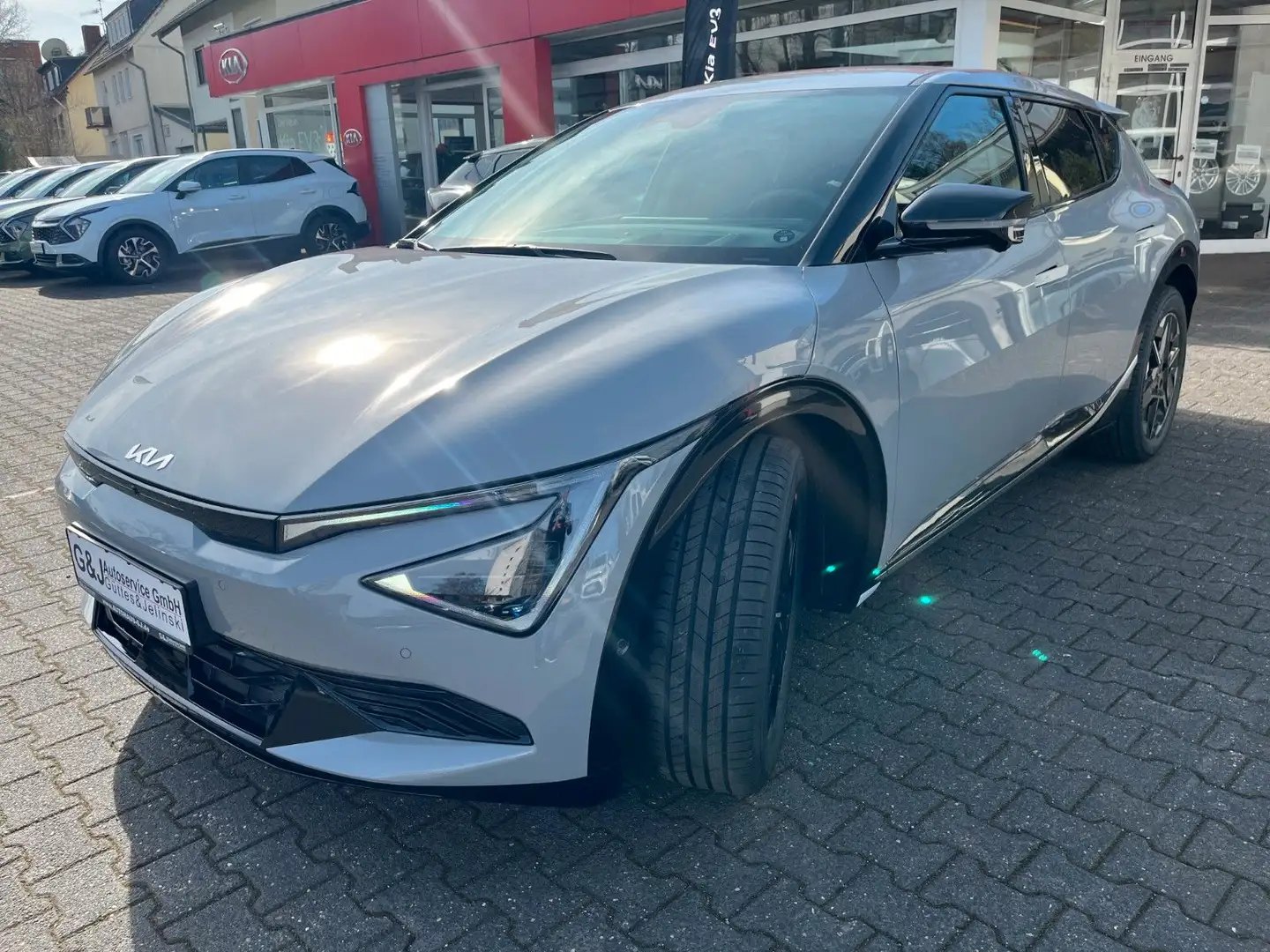 Kia EV6 Earth 2WD , WP, Assist, Drive, Comfort-Paket Šedá - 1