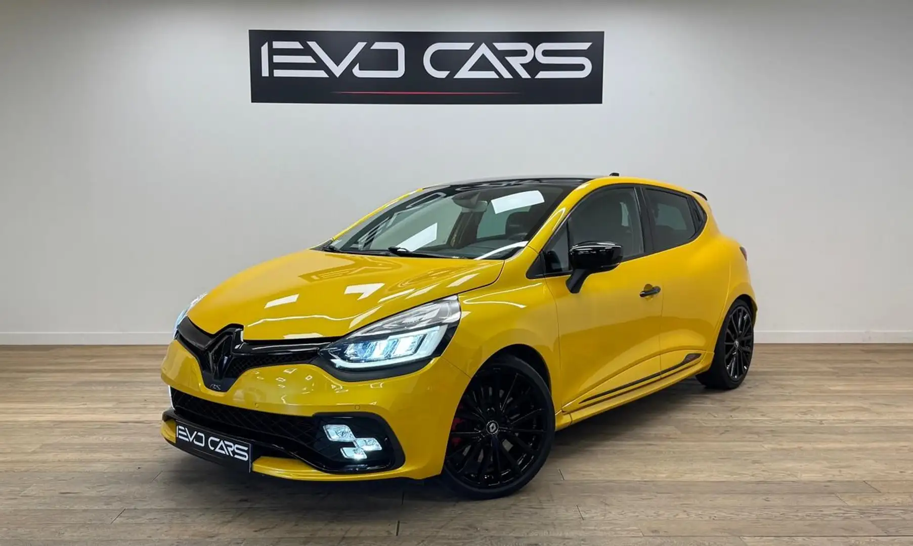 Renault Clio 4 RS 1.6 220 ch EDC Black Pack / RS Monitor 2.0 / BOSE / Caméra / Sellerie Cuir Geel - 1