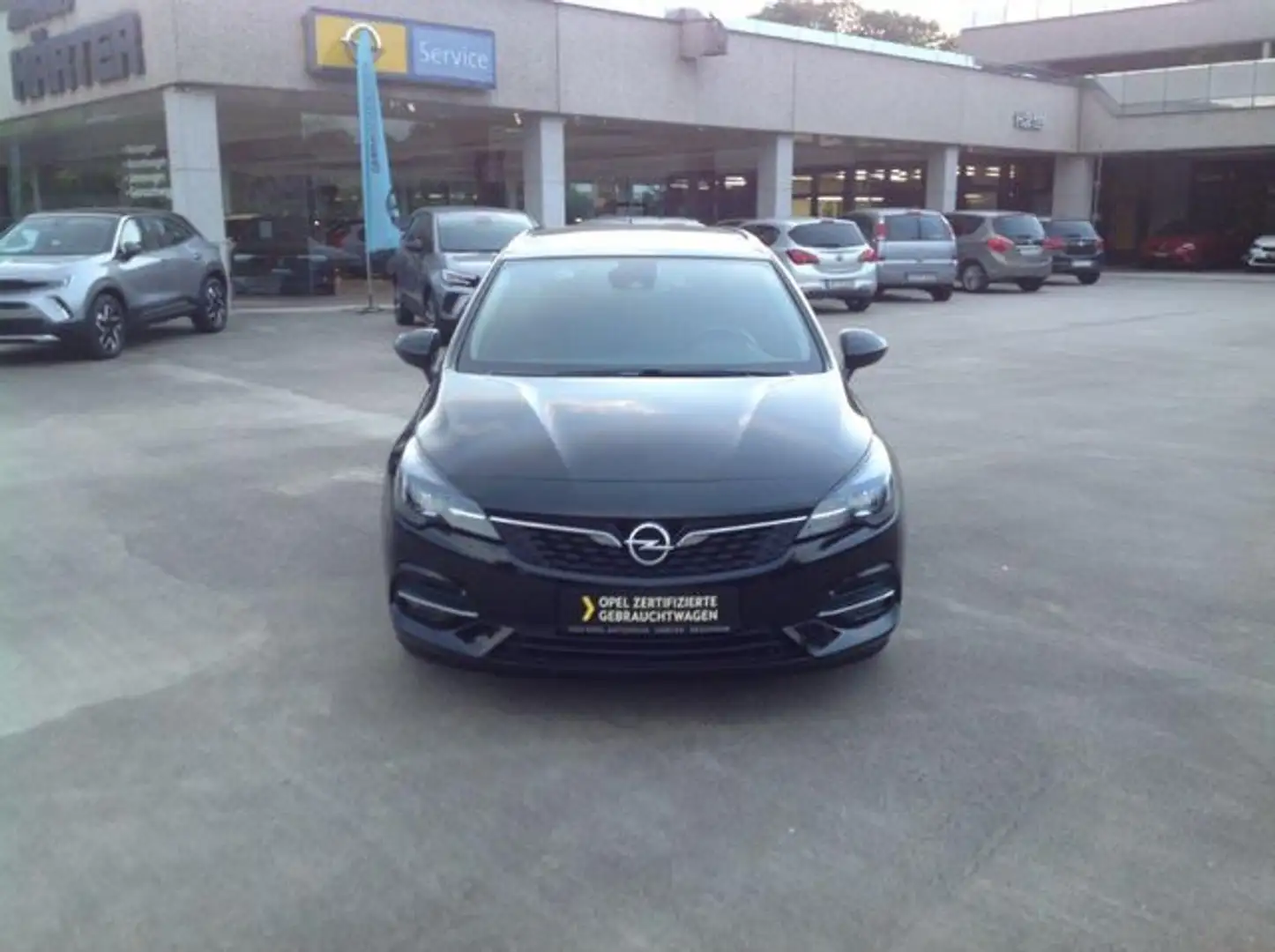 Opel Astra 1.2 Turbo Elegance SHZ LHZ Frontscheibenhzg. Negro - 2