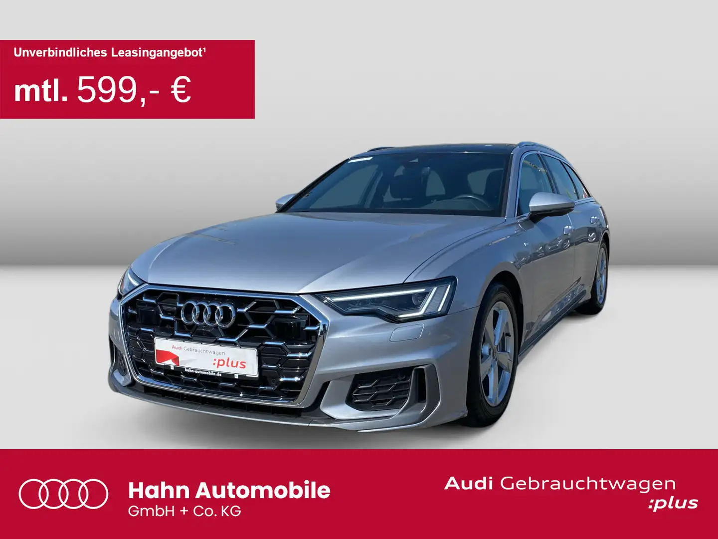 Audi A6 50TDI qua S-Line S-Trc Virtual Matrix P Silber - 1