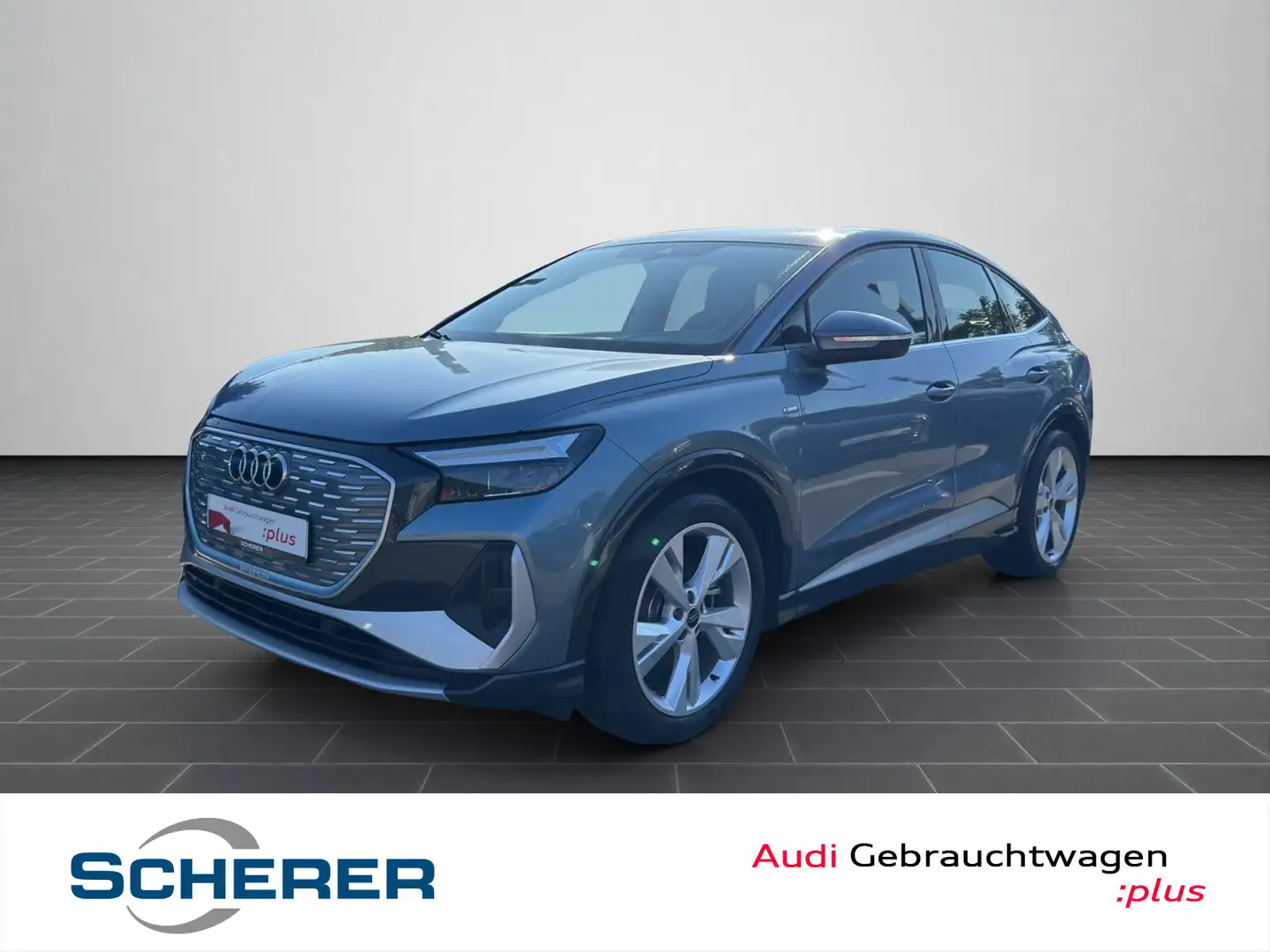 Audi Q4 e-tron 35 e-tron S line NAVI KAMERA Blau - 1