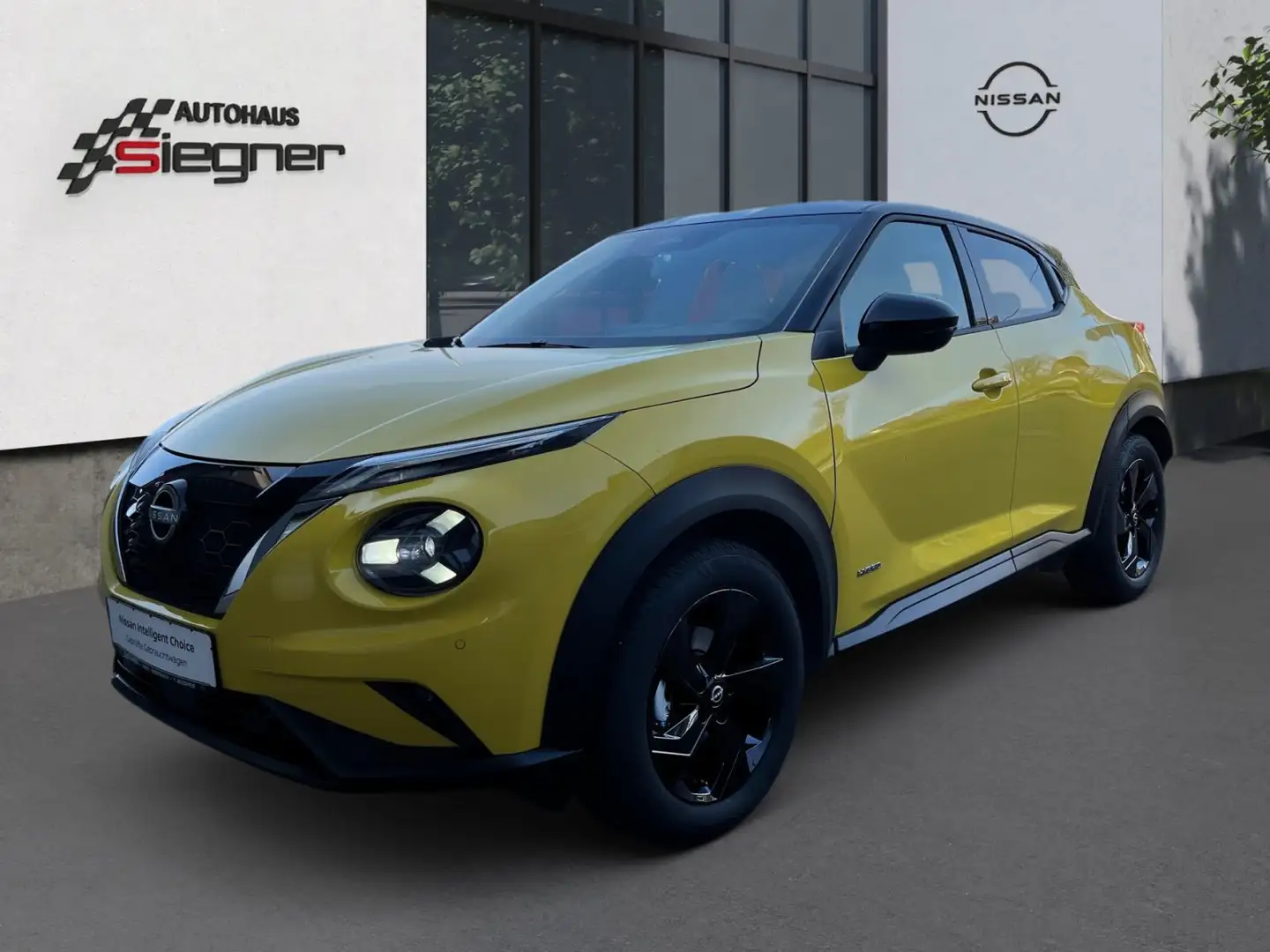 Nissan Juke Hybrid N-Connecta, Technik Paket, ProPilot, Geel - 2