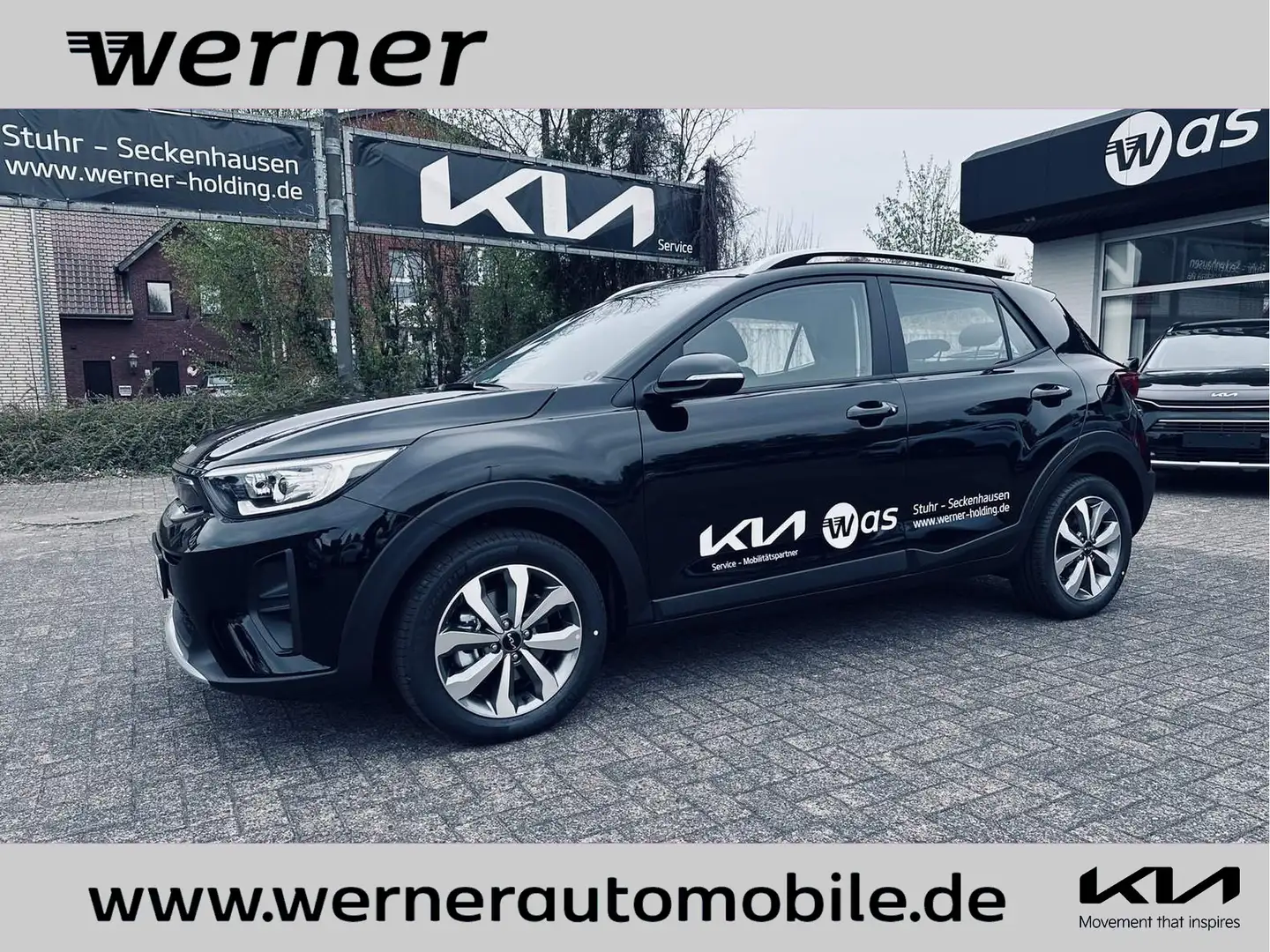 Kia Stonic 1.0 T-GDI Vision DCT Navigation Schwarz - 1