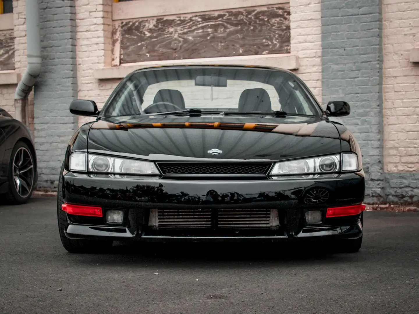 Nissan 200 SX 2.0 Turbo Intercooler Schwarz - 1
