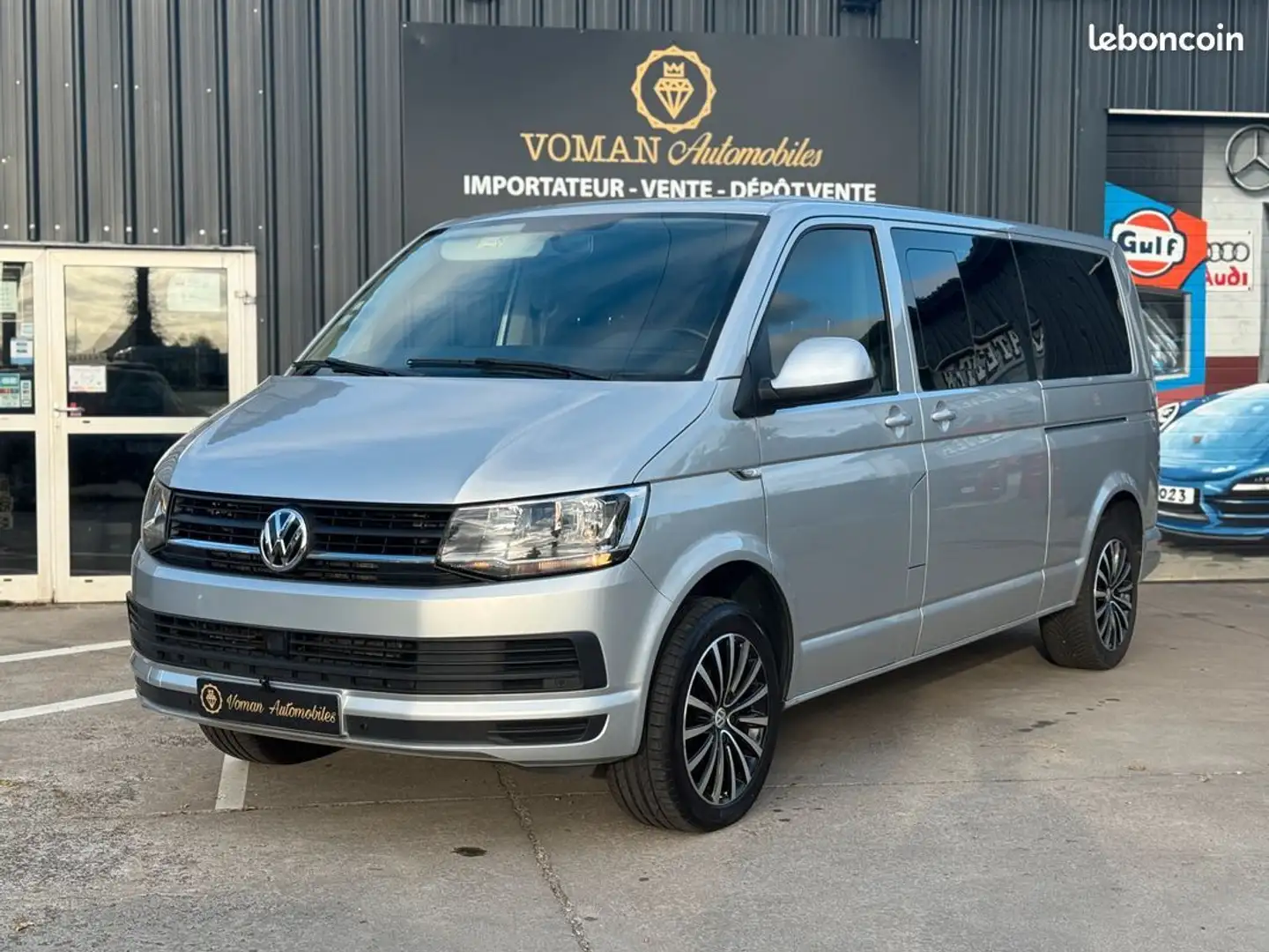 Volkswagen T6 Caravelle T6 2.0 TDI 150 ch DSG7 Long L2H1 – 9 places CONFORTLINE Argent - 1
