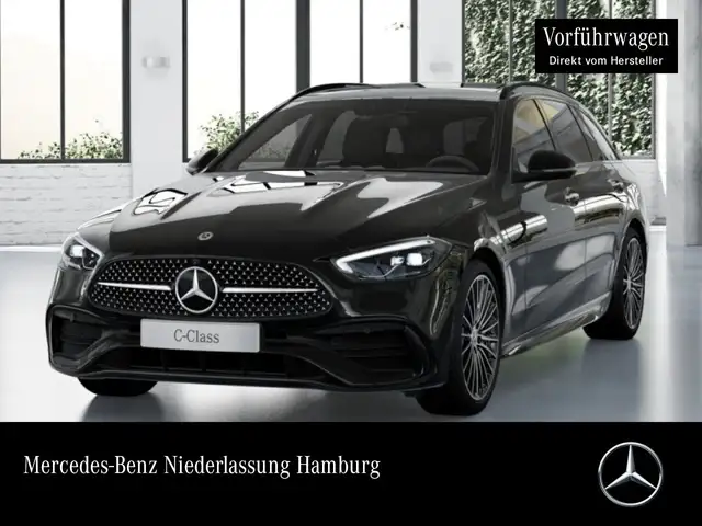 Mercedes-Benz C 180 T AMG+NIGHT+PANO+360+LED+19"+TOTW+KEYLESS+9G